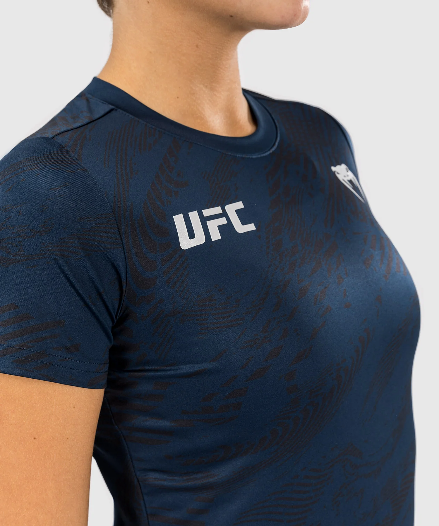 T-shirt Dry-Tech pour Femmes UFC Fusion by Venum Fight Week - Bleu Océanique - Image 4
