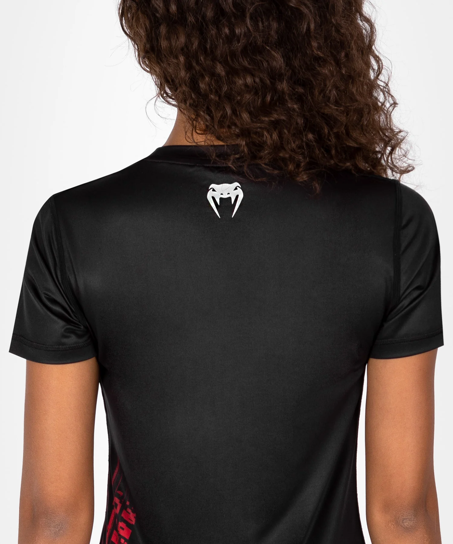 T-shirt Dry-Tech pour Femmes UFC Venum Performance Institute 2.0 - Noir/Rouge - Image 7