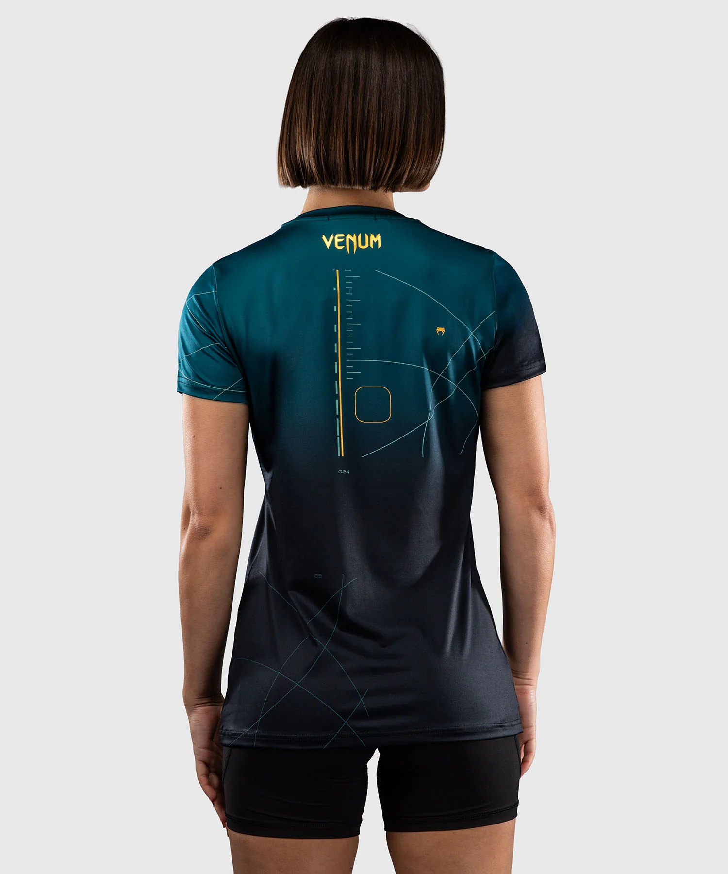 T-shirt Dry-Tech pour Femmes Venum 3.0 - Bleu - Image 3