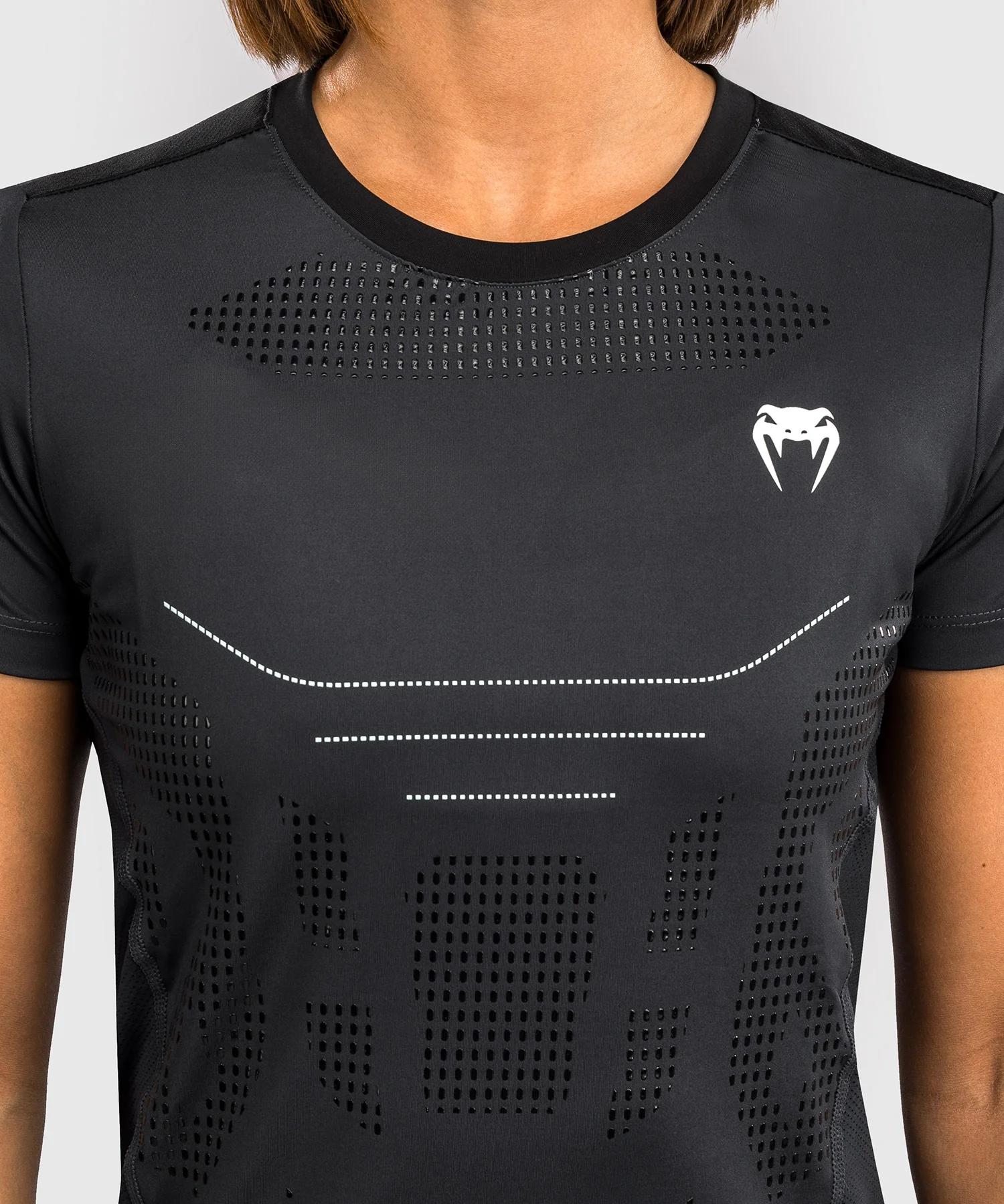 T-shirt Dry-Tech pour Femmes Venum Technical 3.0 - Gris Tempête - Image 4