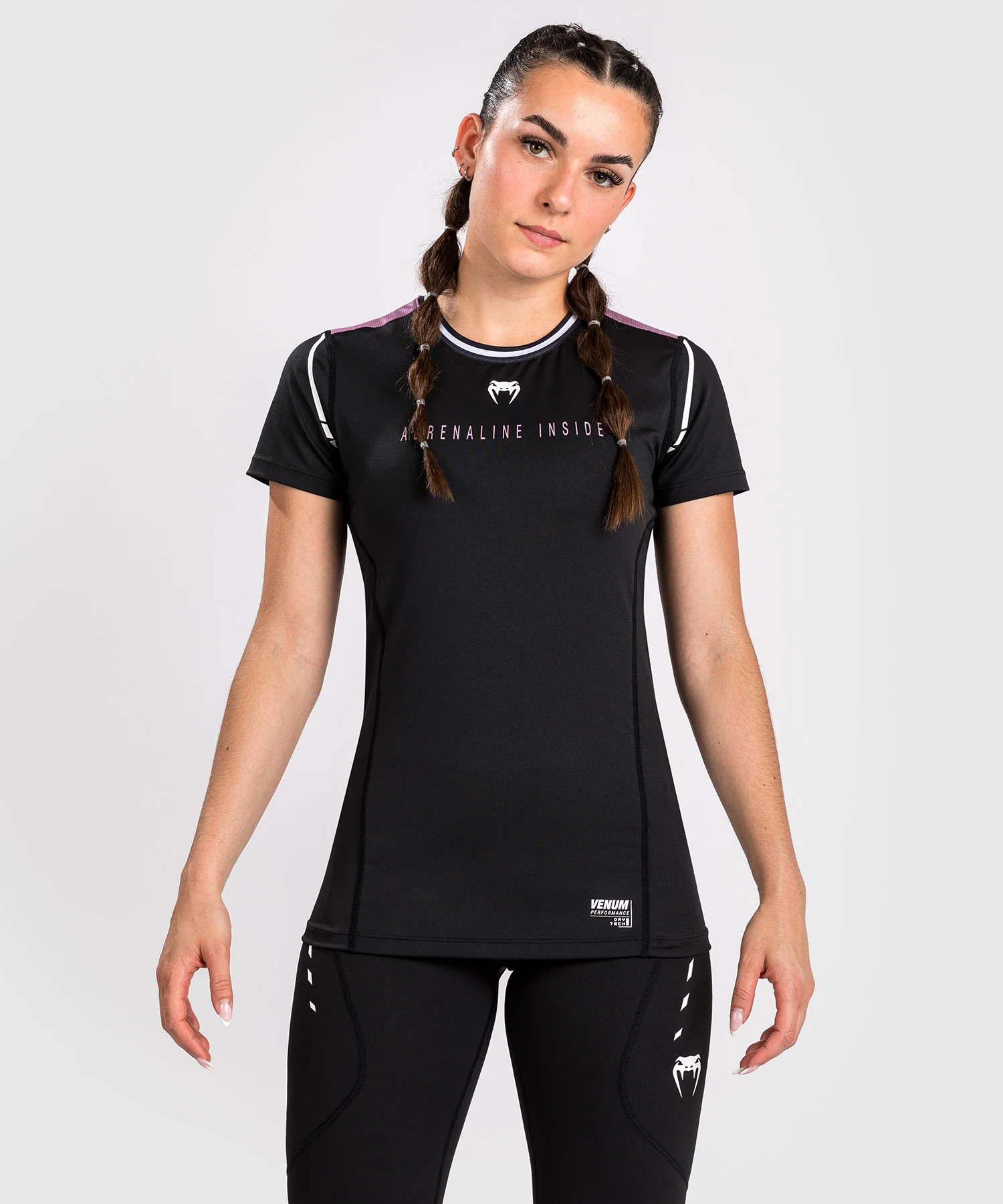 T-Shirt Dry-Tech pour Femmes Venum Adrenaline - Purple