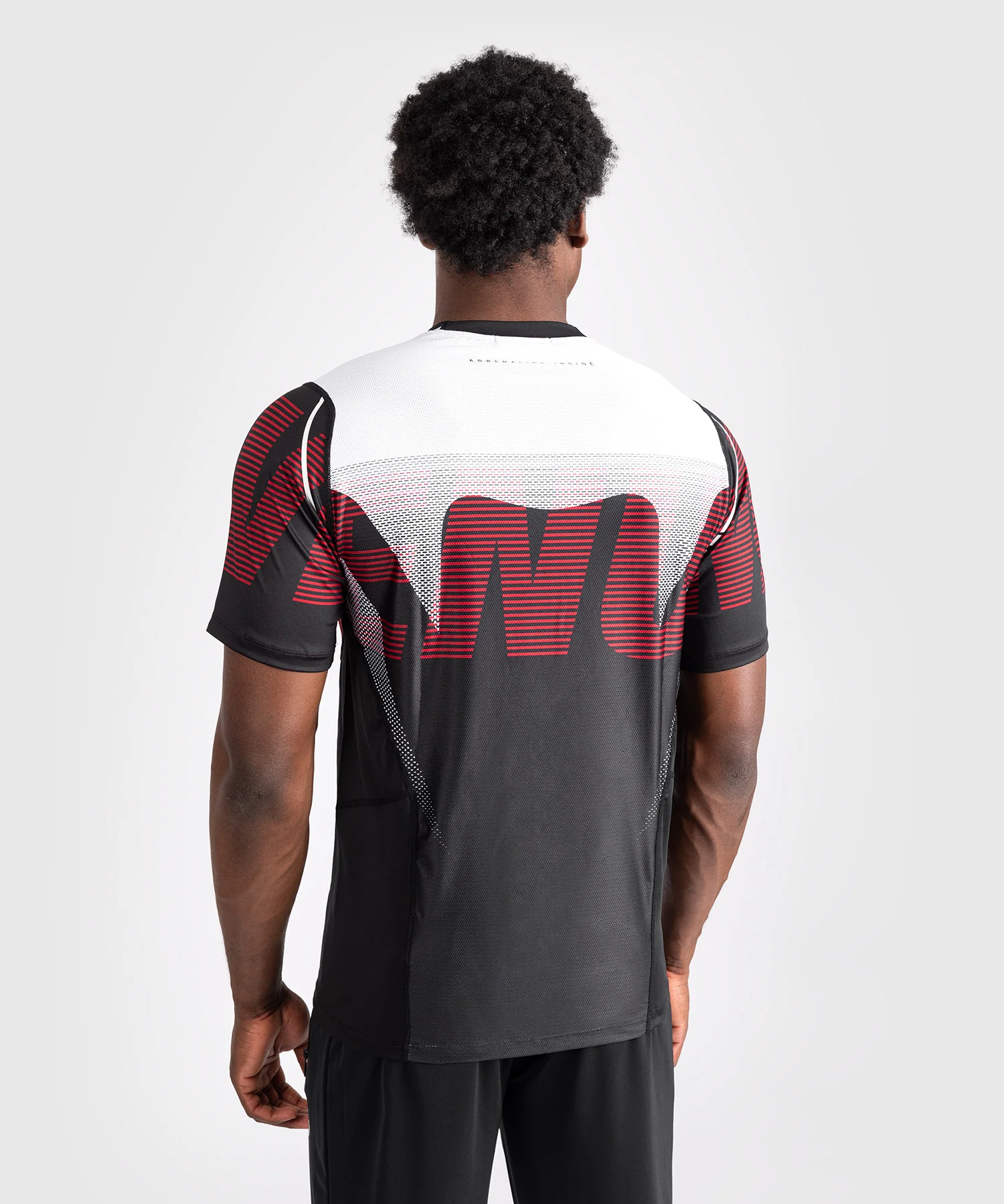 T-Shirt Dry-Tech pour Hommes Venum Adrenaline - Red - Image 4