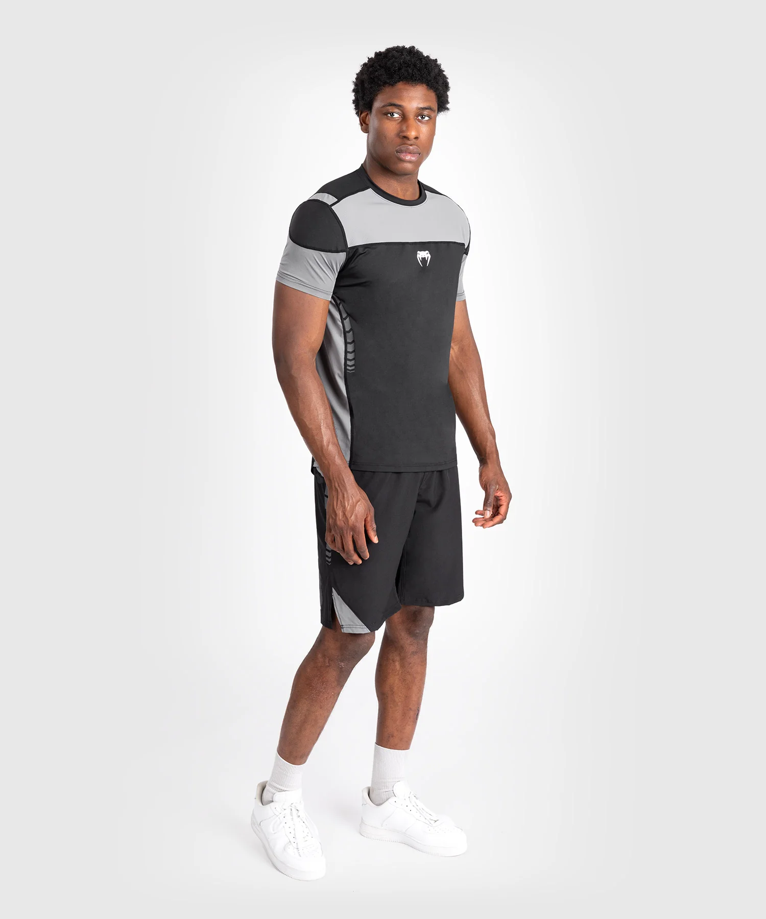 T-shirt Dry-Tech pour Hommes Venum Tempest - Noir/Gris - Image 4