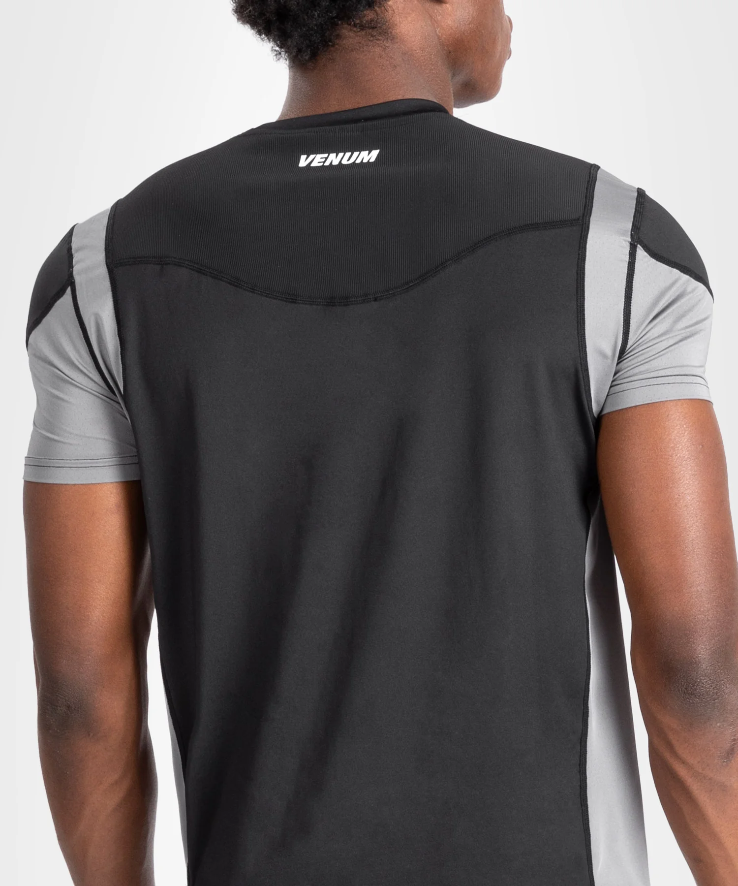 T-shirt Dry-Tech pour Hommes Venum Tempest - Noir/Gris - Image 5