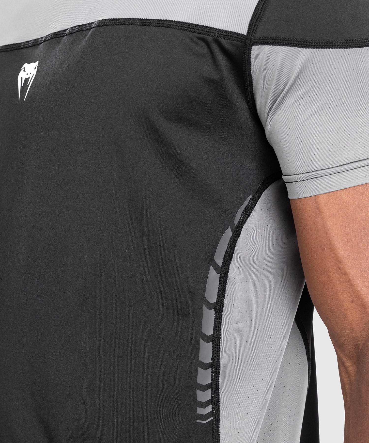 T-shirt Dry-Tech pour Hommes Venum Tempest - Noir/Gris - Image 7