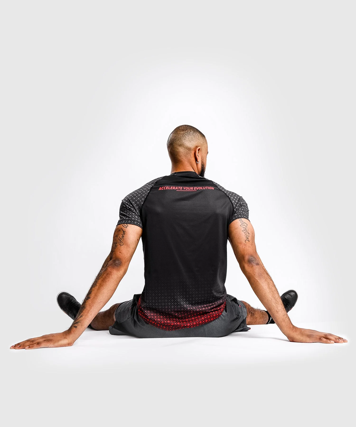 T-Shirt Dry Tech UFC Venum Performance Institute - Noir/Rouge - Image 6
