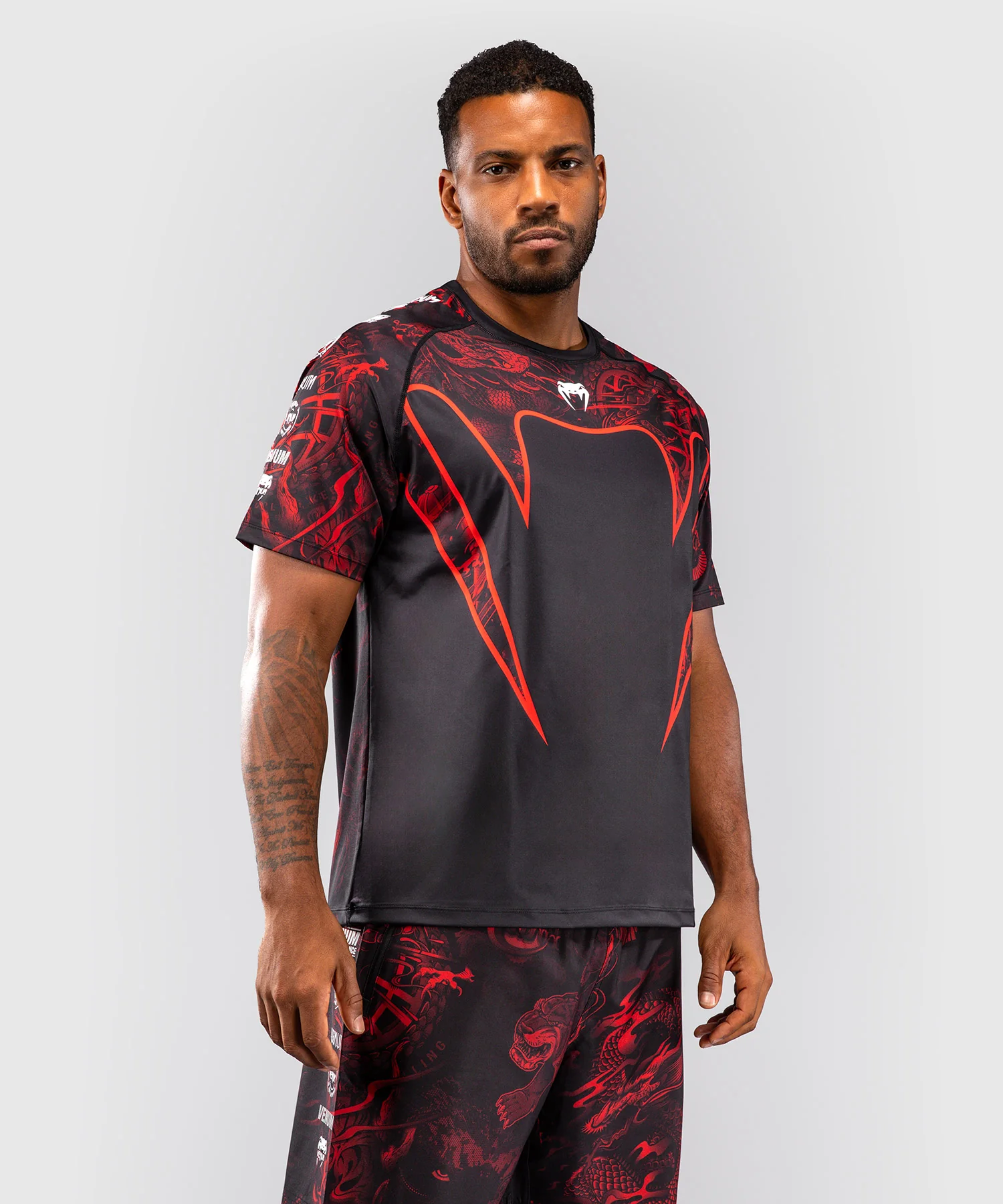 T-shirt Dry Tech Venum 20th Anniversary - Noir/Rouge - Image 2