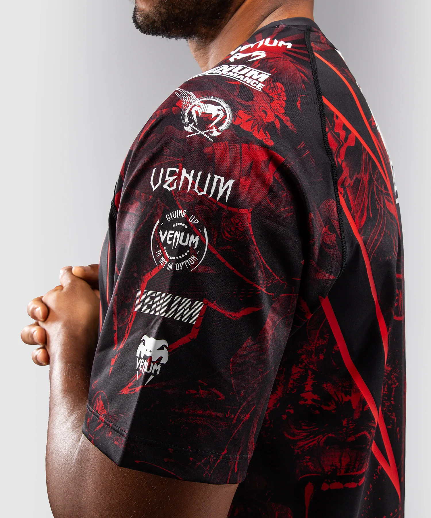 T-shirt Dry Tech Venum 20th Anniversary - Noir/Rouge - Image 7