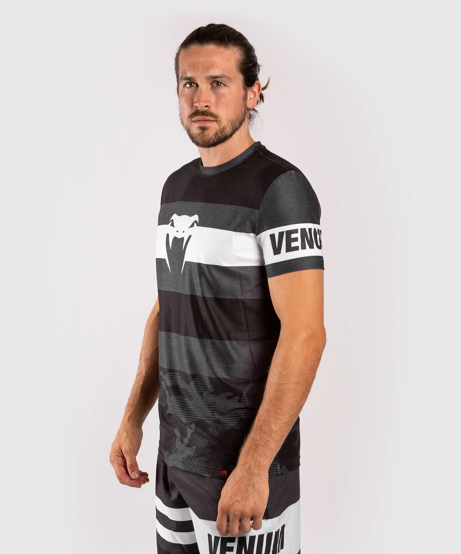 T-shirt Dry Tech Venum Bandit - Noir/Gris - Image 2