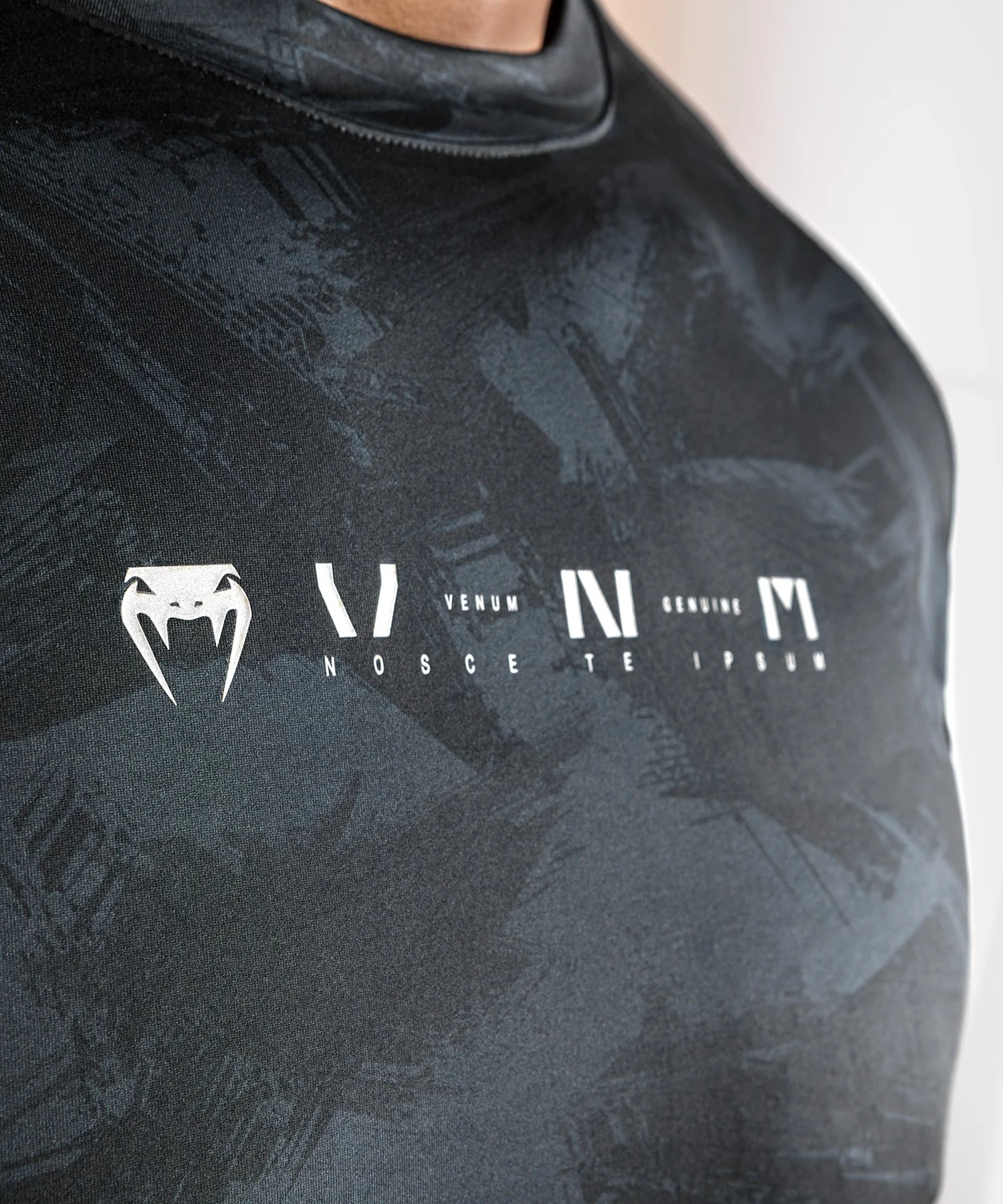 T-Shirt Dry Tech Venum Electron 3.0 - Manches Courtes - Noir - Image 5
