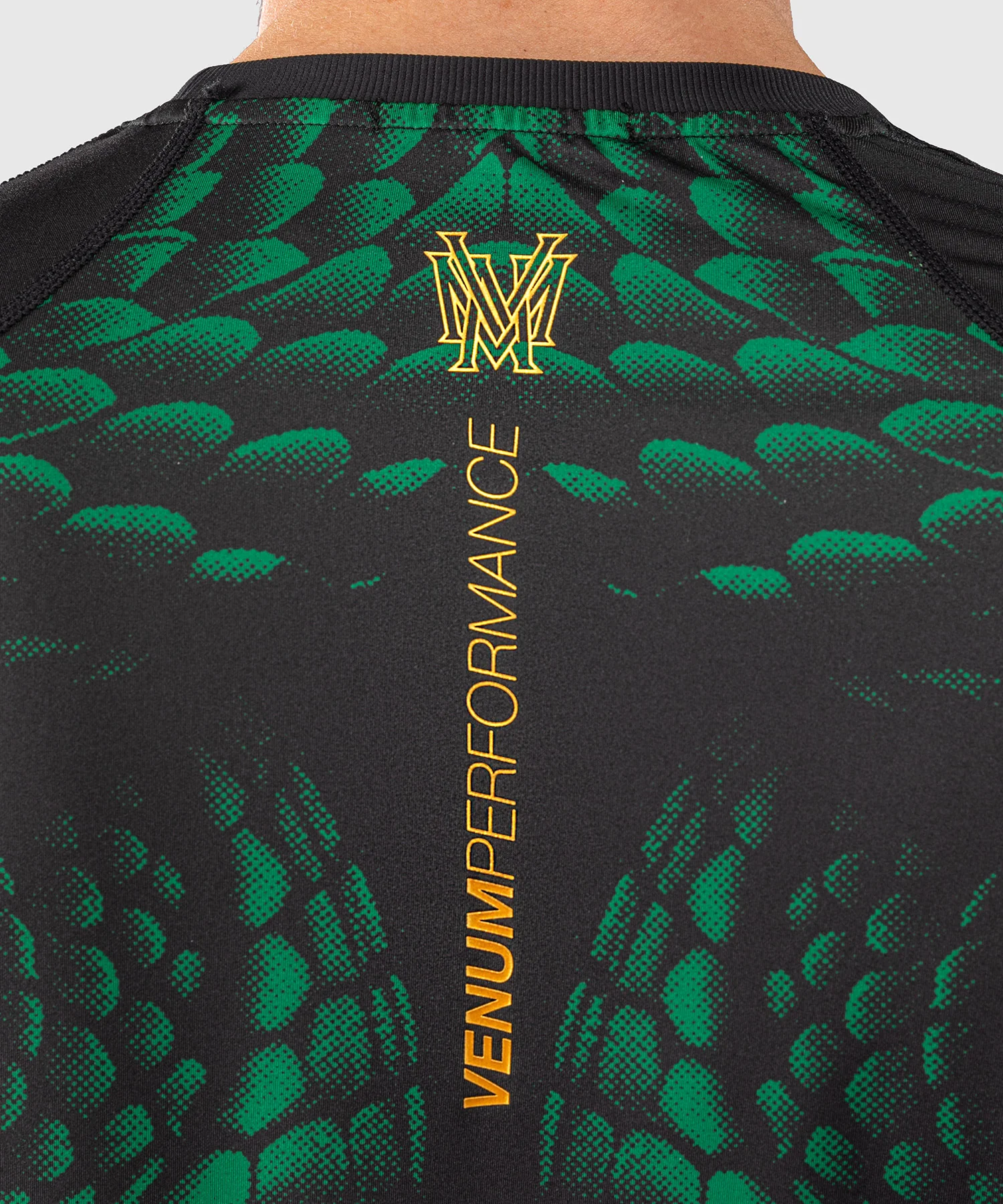 T-shirt Dry Tech Venum Matupa - Noir/Vert/Or - Image 6