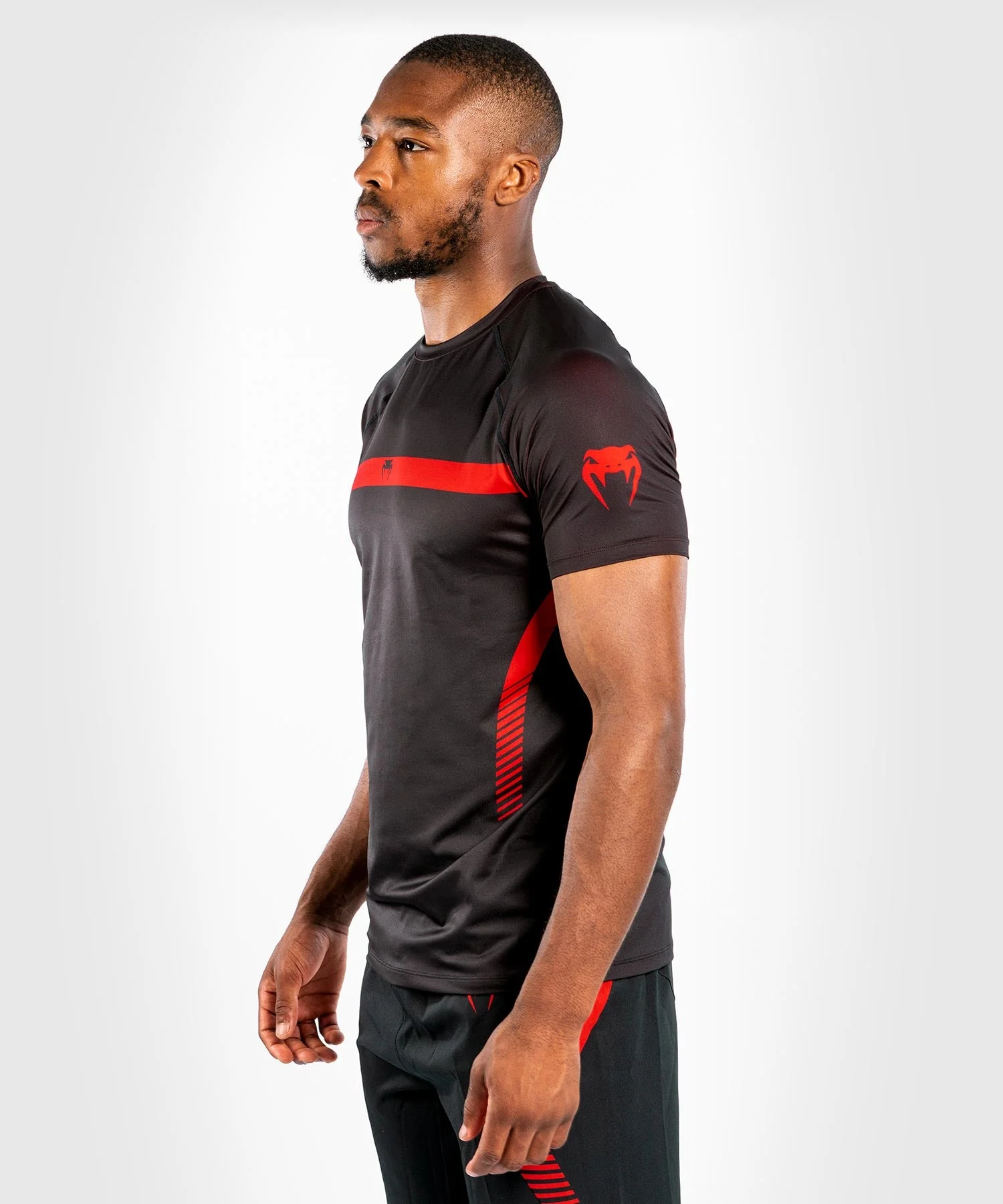 T-shirt Dry tech Venum NoGi 3.0 - Noir/Rouge - Image 3