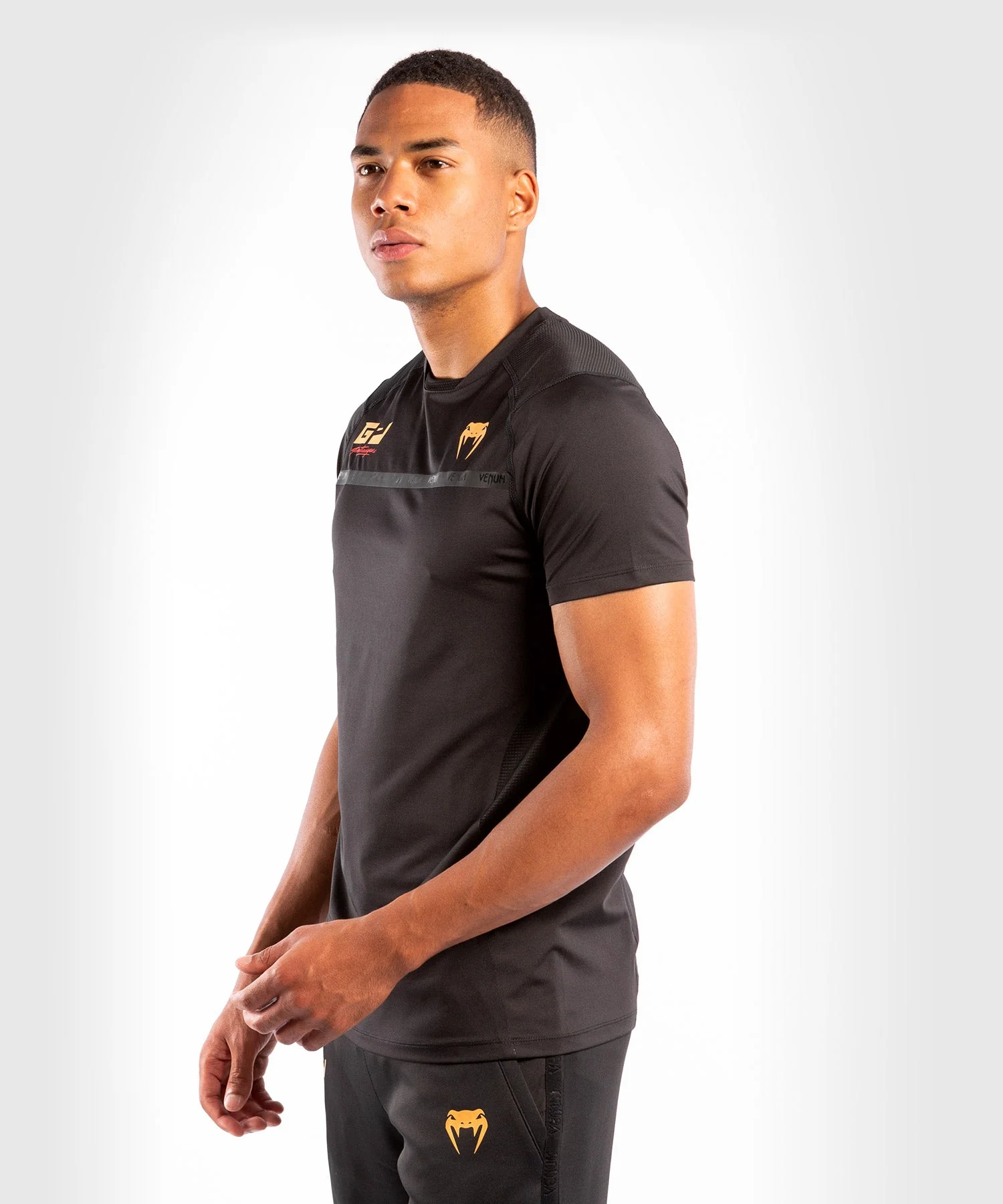 T-shirt Dry-Tech Venum Petrosyan 2.0 - Noir/Or - Image 3