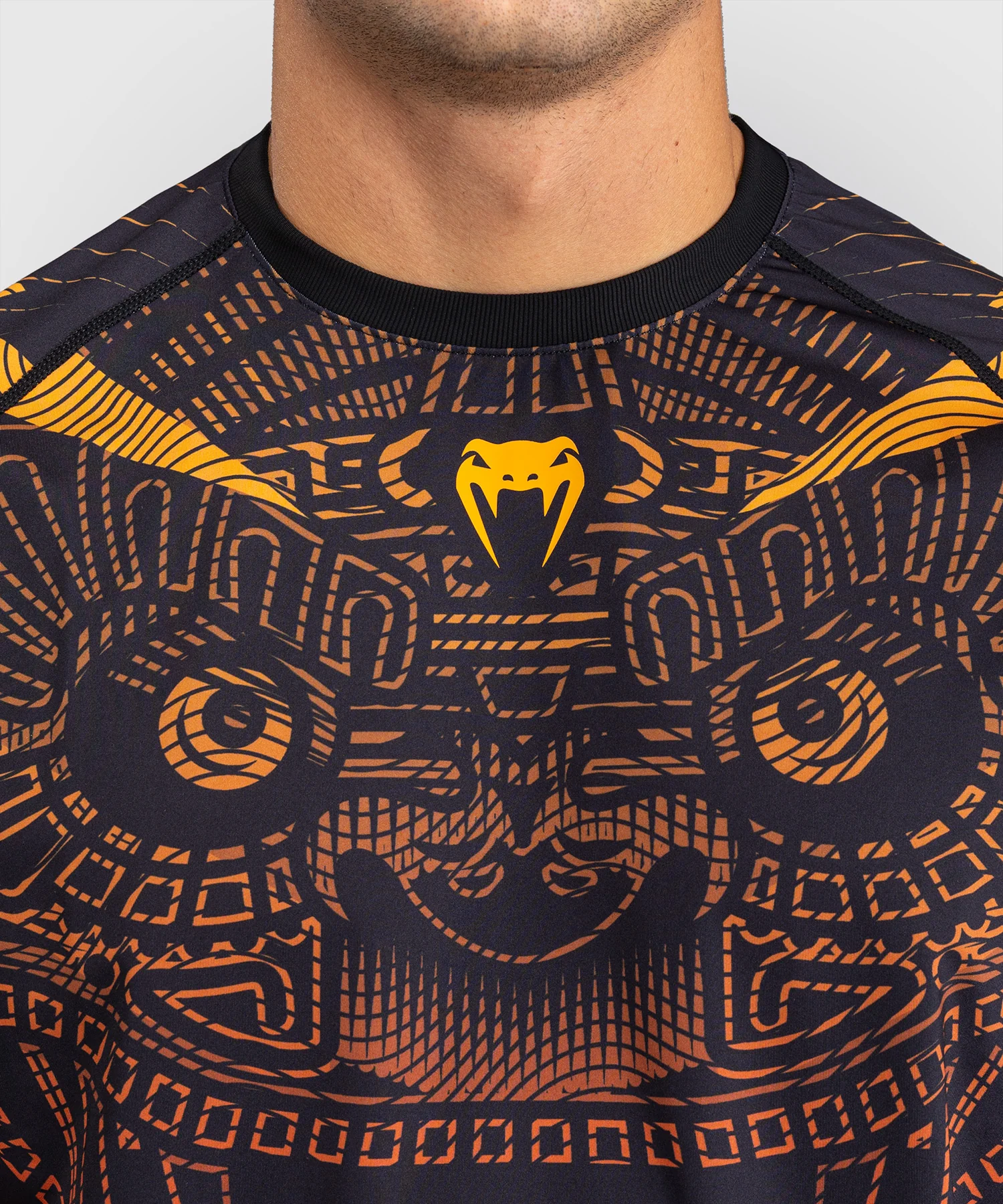 T-shirt Dry-Tech Venum Quetzal Fury - Noir/Rouge Fury/Mandarine - Image 4