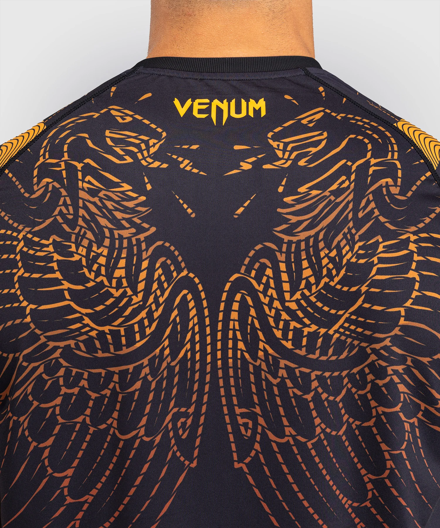T-shirt Dry-Tech Venum Quetzal Fury - Noir/Rouge Fury/Mandarine - Image 5