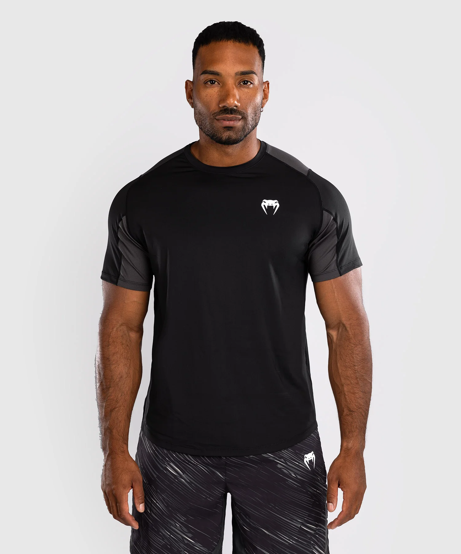 T-shirt Dry-Tech Venum Rapid - Noir/Gris Orage