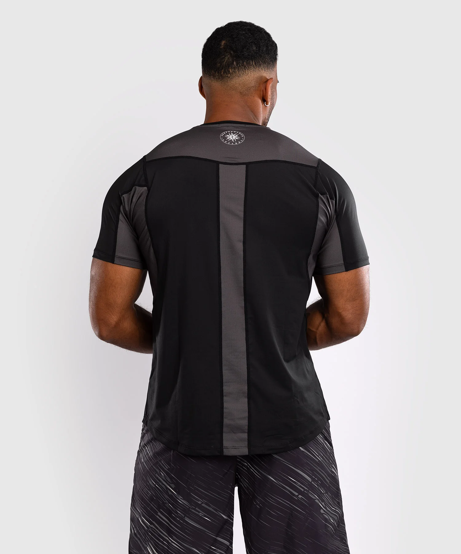T-shirt Dry-Tech Venum Rapid - Noir/Gris Orage - Image 3
