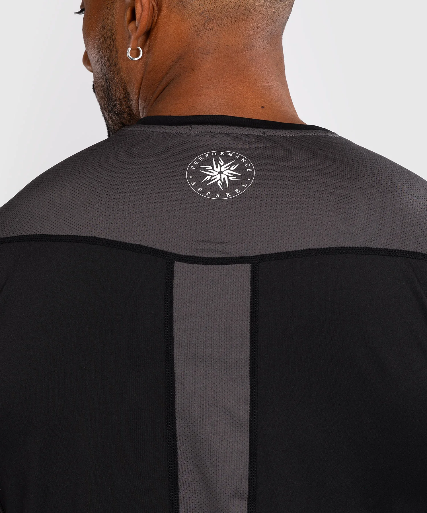 T-shirt Dry-Tech Venum Rapid - Noir/Gris Orage - Image 4