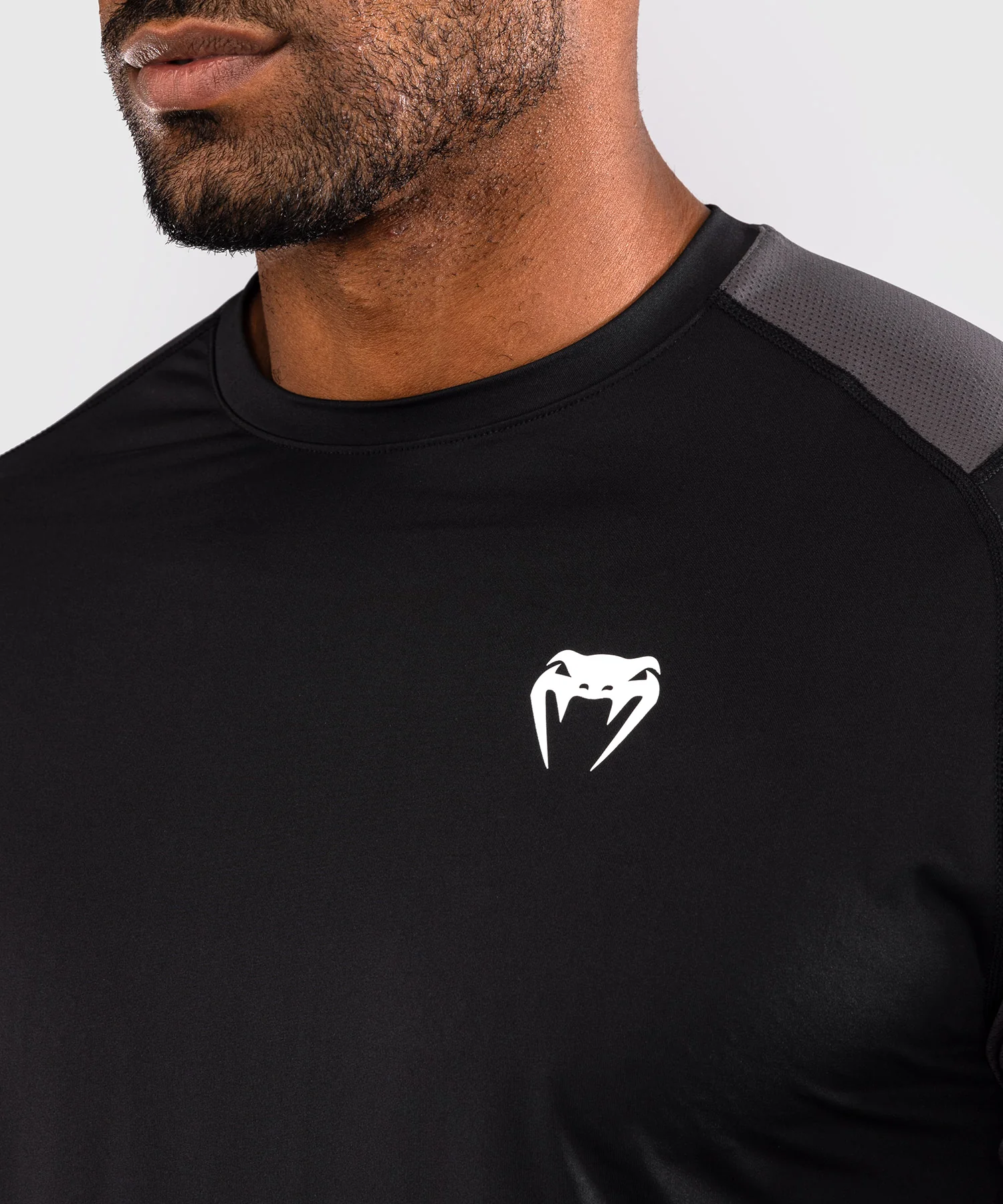 T-shirt Dry-Tech Venum Rapid - Noir/Gris Orage - Image 6
