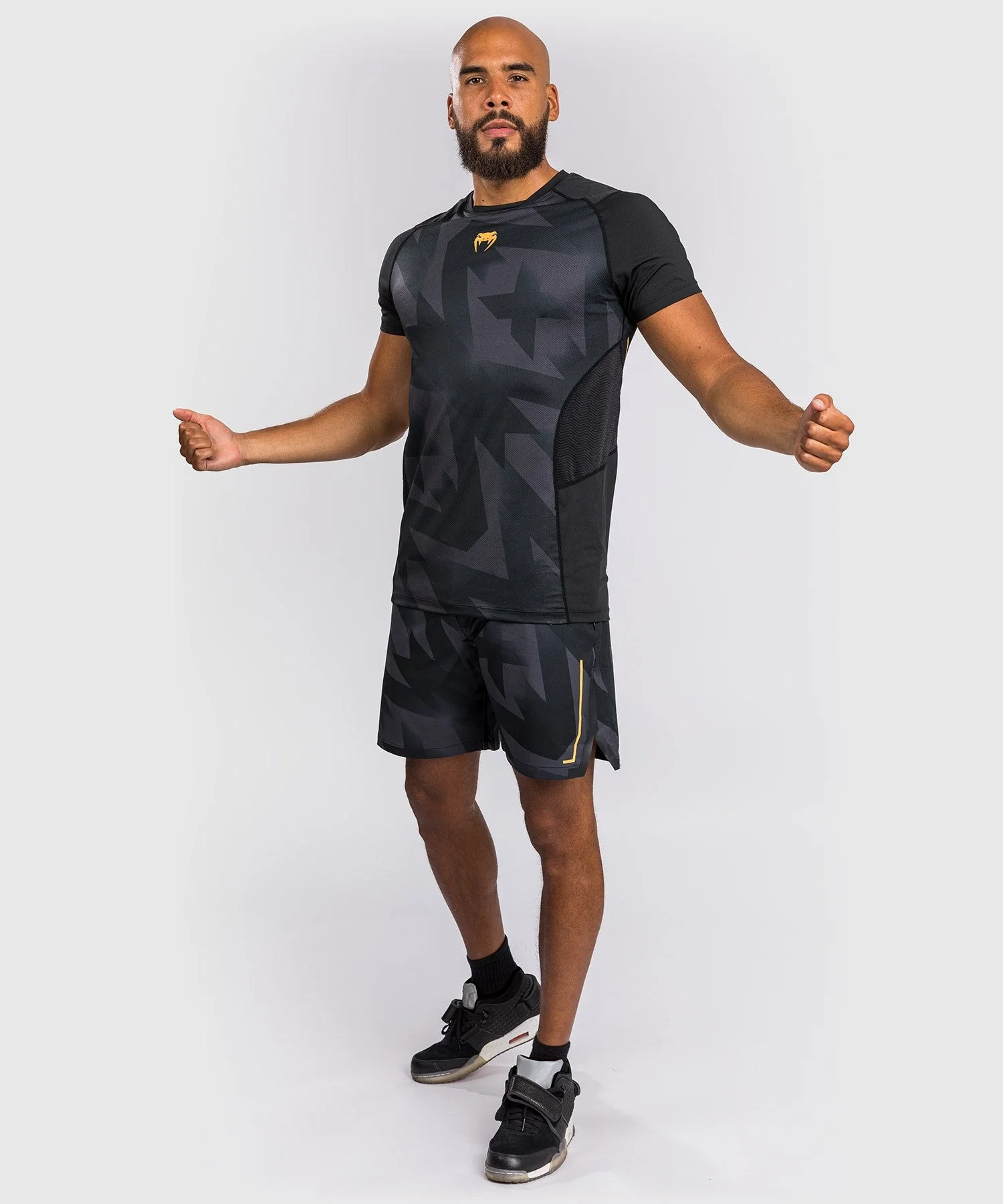 T-Shirt Dry Tech Venum Razor - Noir/Or - Image 2