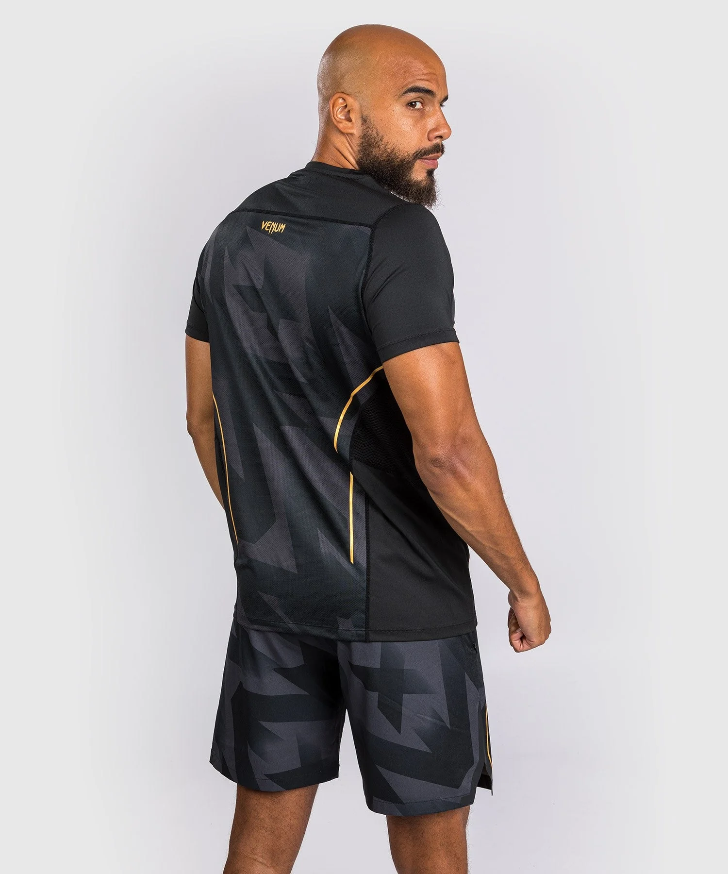 T-Shirt Dry Tech Venum Razor - Noir/Or - Image 3