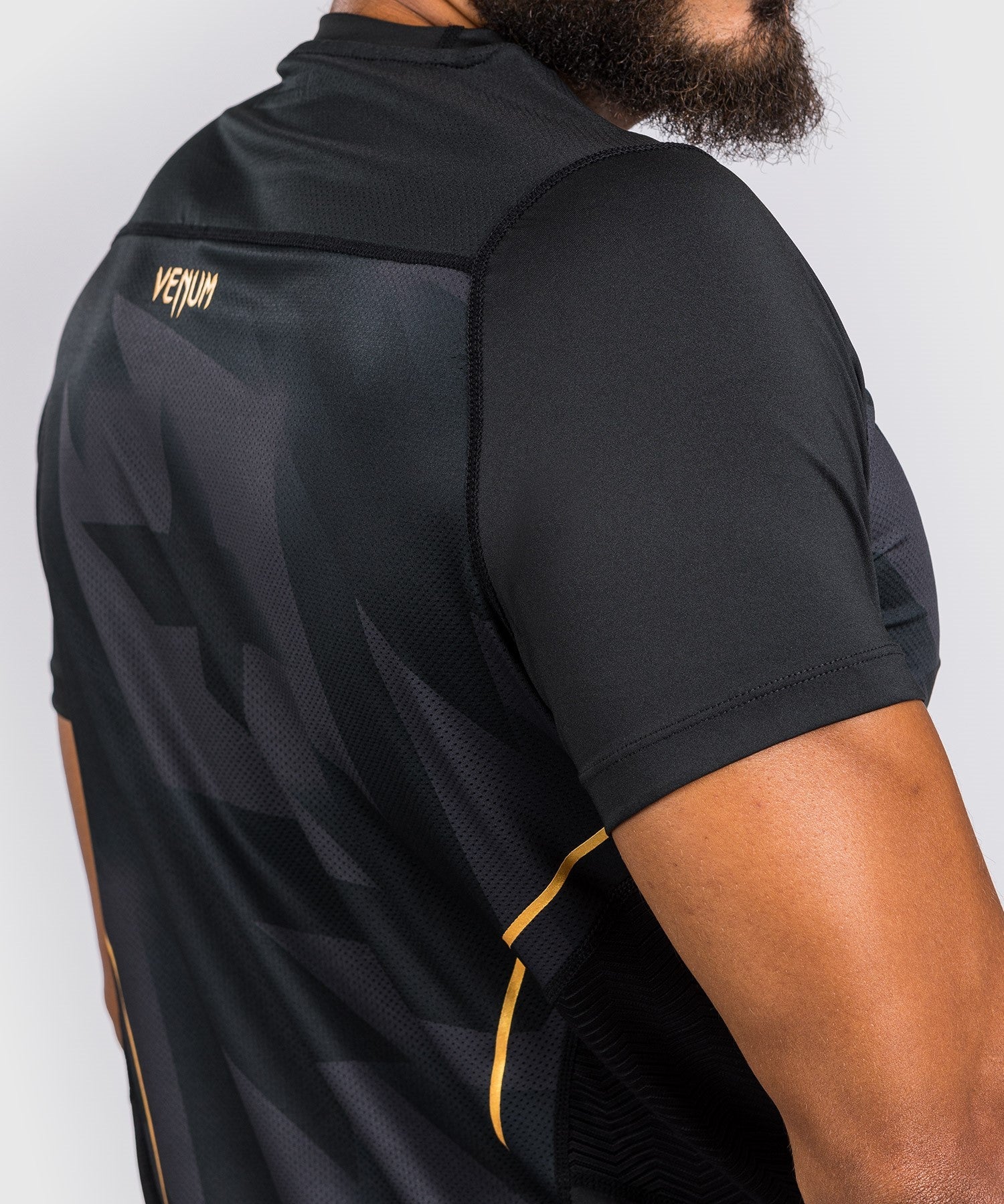 T-Shirt Dry Tech Venum Razor - Noir/Or - Image 4