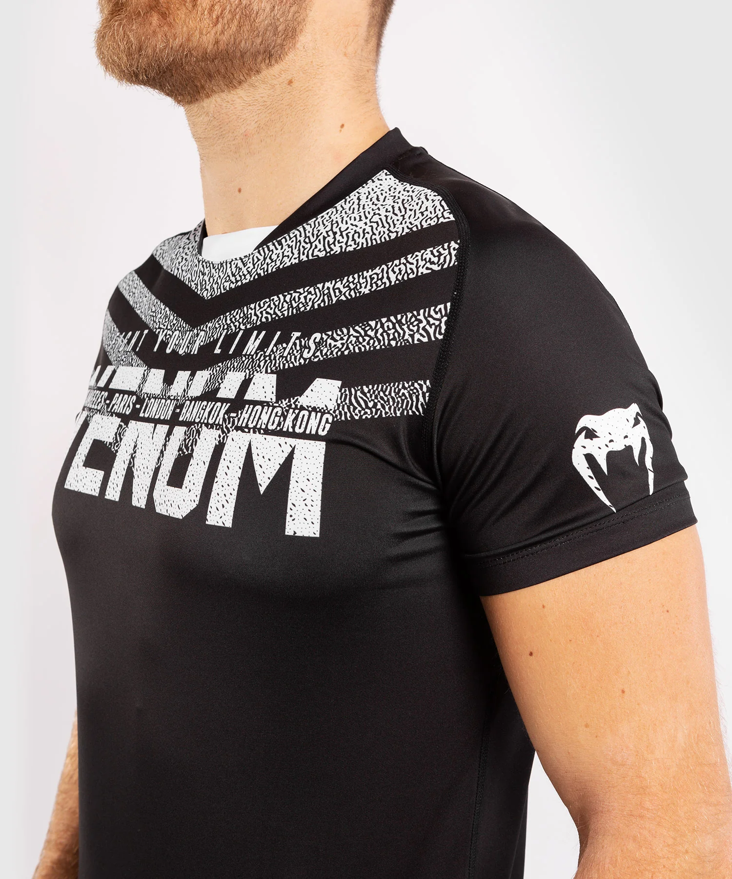 T-shirt Dry Tech Venum Signature - Noir/Blanc - Image 5