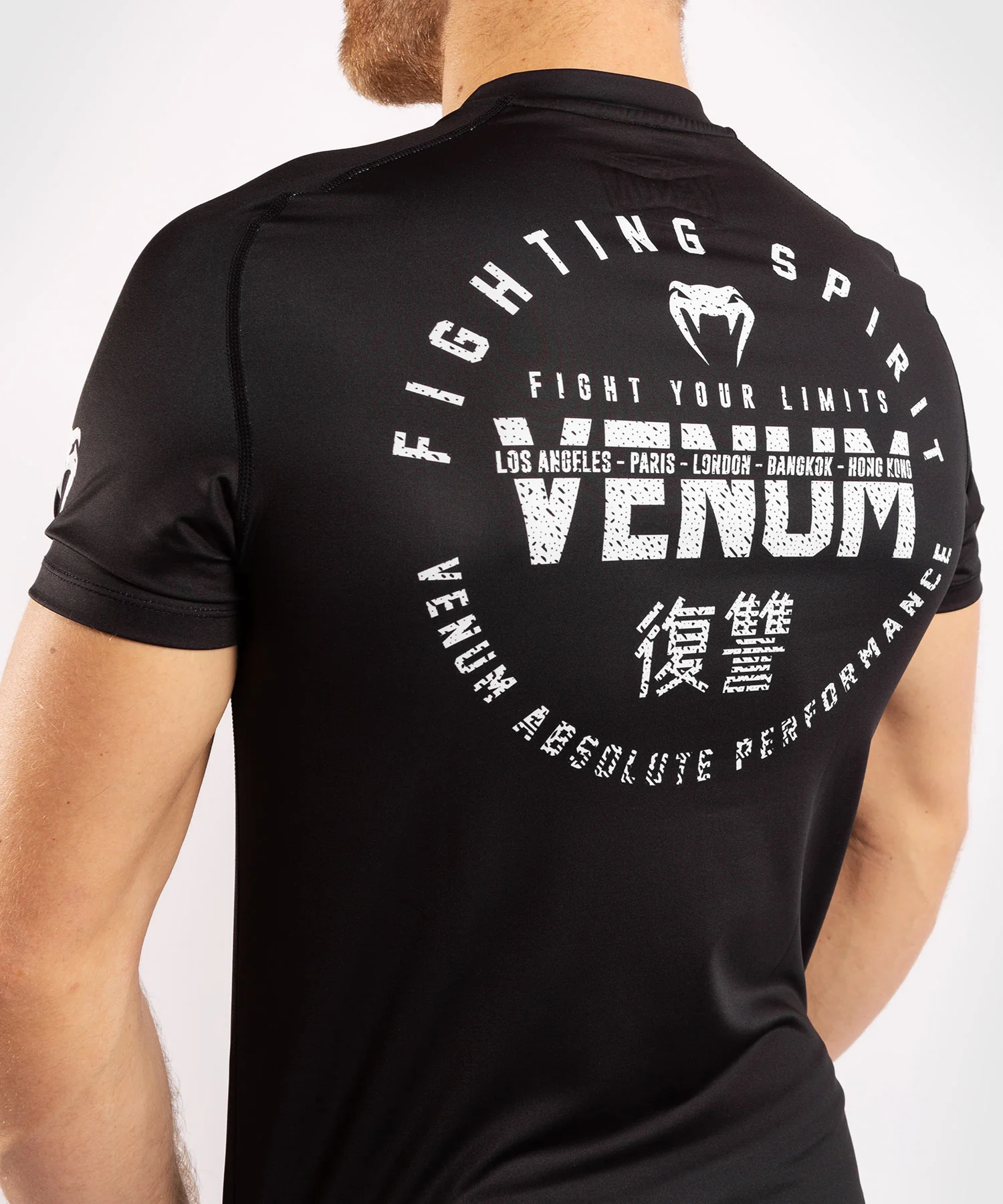 T-shirt Dry Tech Venum Signature - Noir/Blanc - Image 6