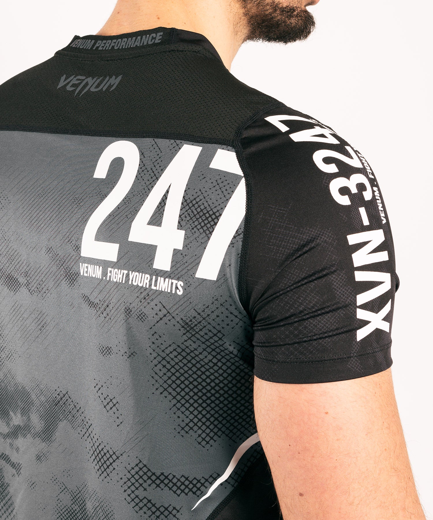 T-shirt Dry Tech Venum Sky247 - Noir/Gris - Image 8