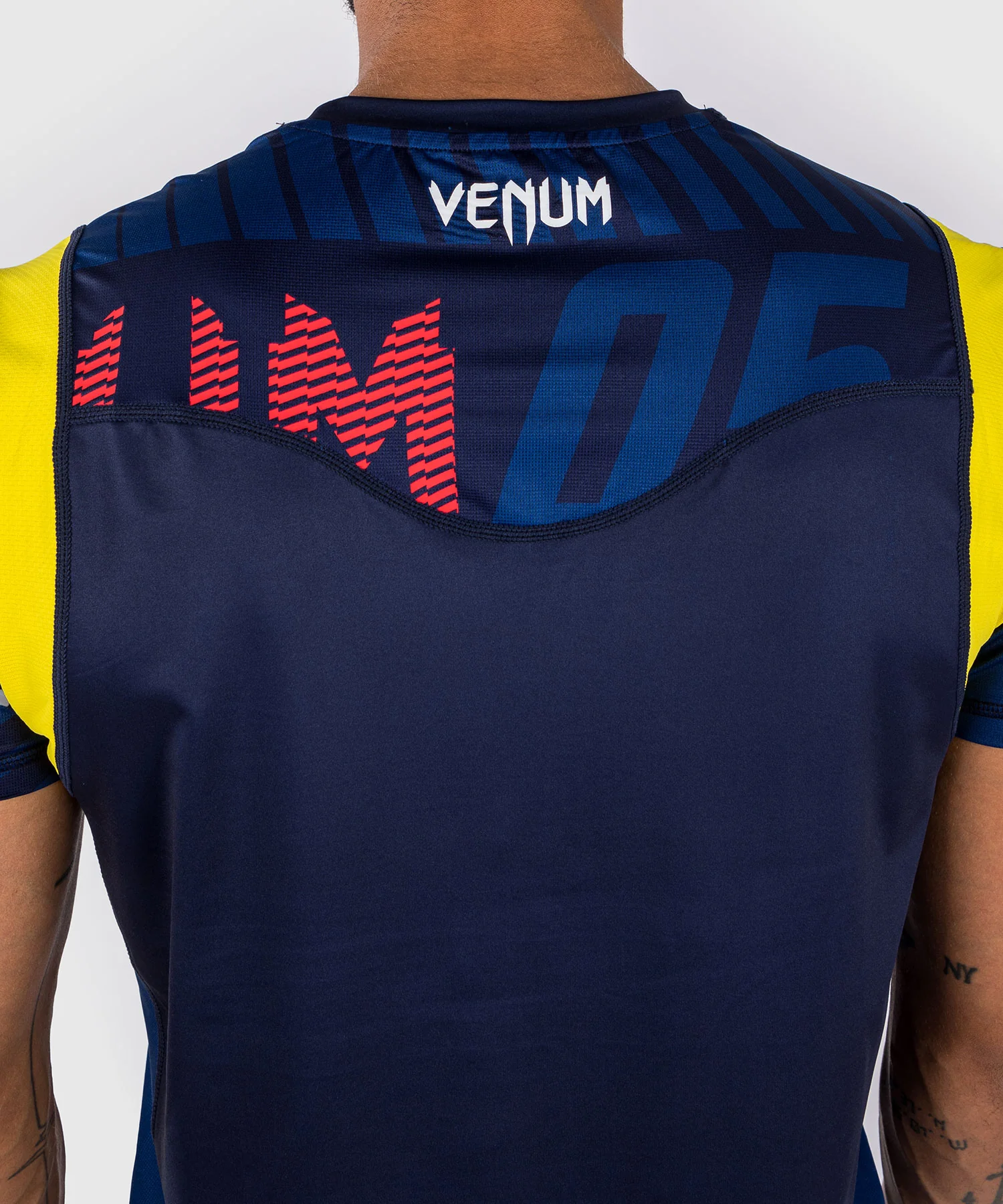 T-shirt Dry Tech Venum Sport 05 - Bleu/Jaune - Image 9
