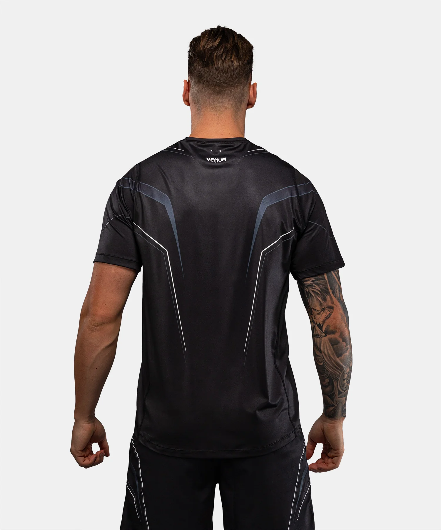 T-shirt Dry Tech Venum Streamline – Noir/Blanc - Image 6