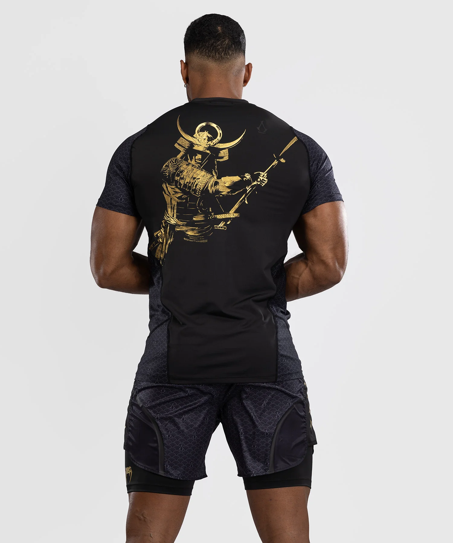 T-shirt Dry-tech Venum x Assassin’s Creed Shadows - Or Noir