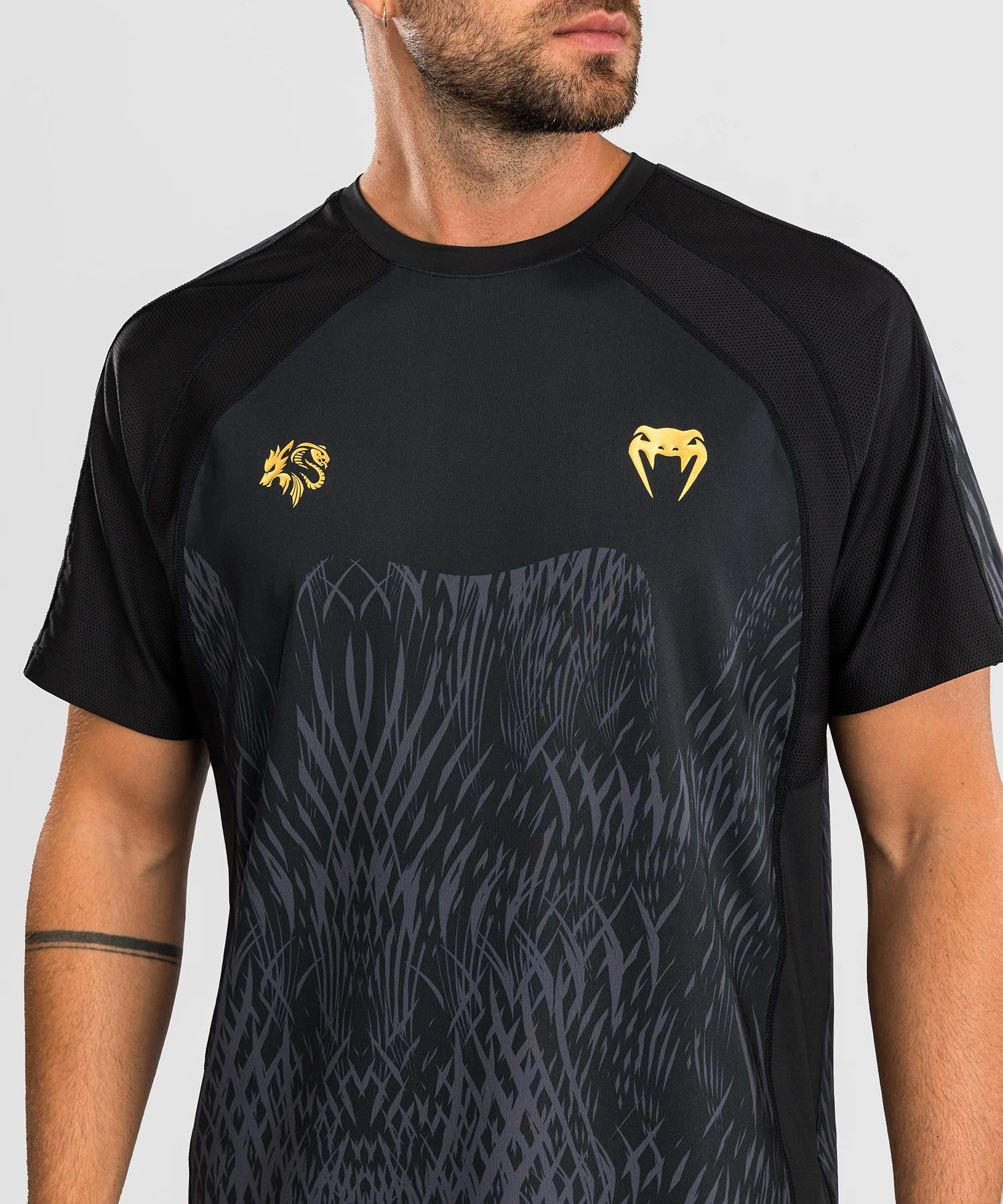 T-shirt Dry-Tech Venum x Chimaev - Noir/Gris - Image 6
