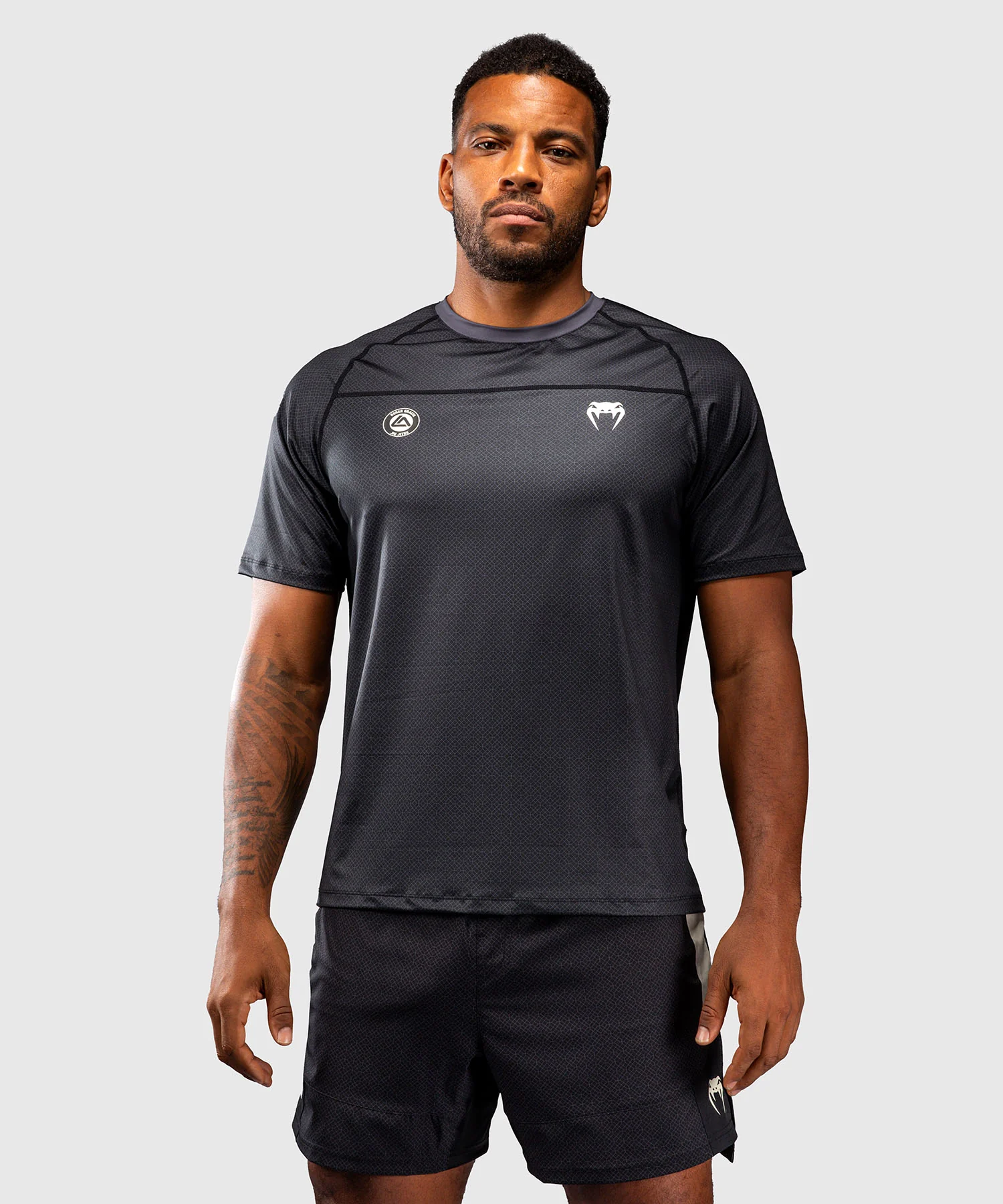 T-shirt Dry Tech Venum x Roger Gracie Academy - Noir