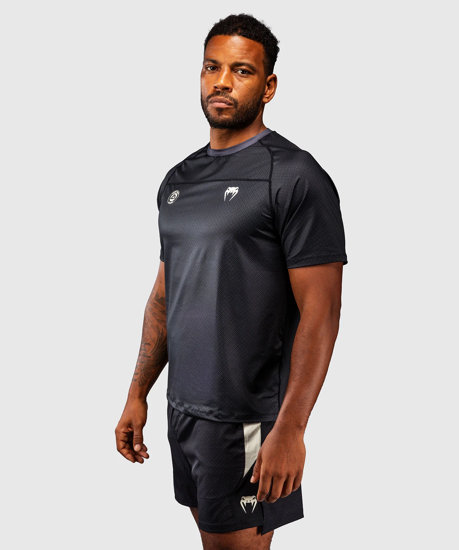 T-shirt Dry Tech Venum x Roger Gracie Academy - Noir - Image 3