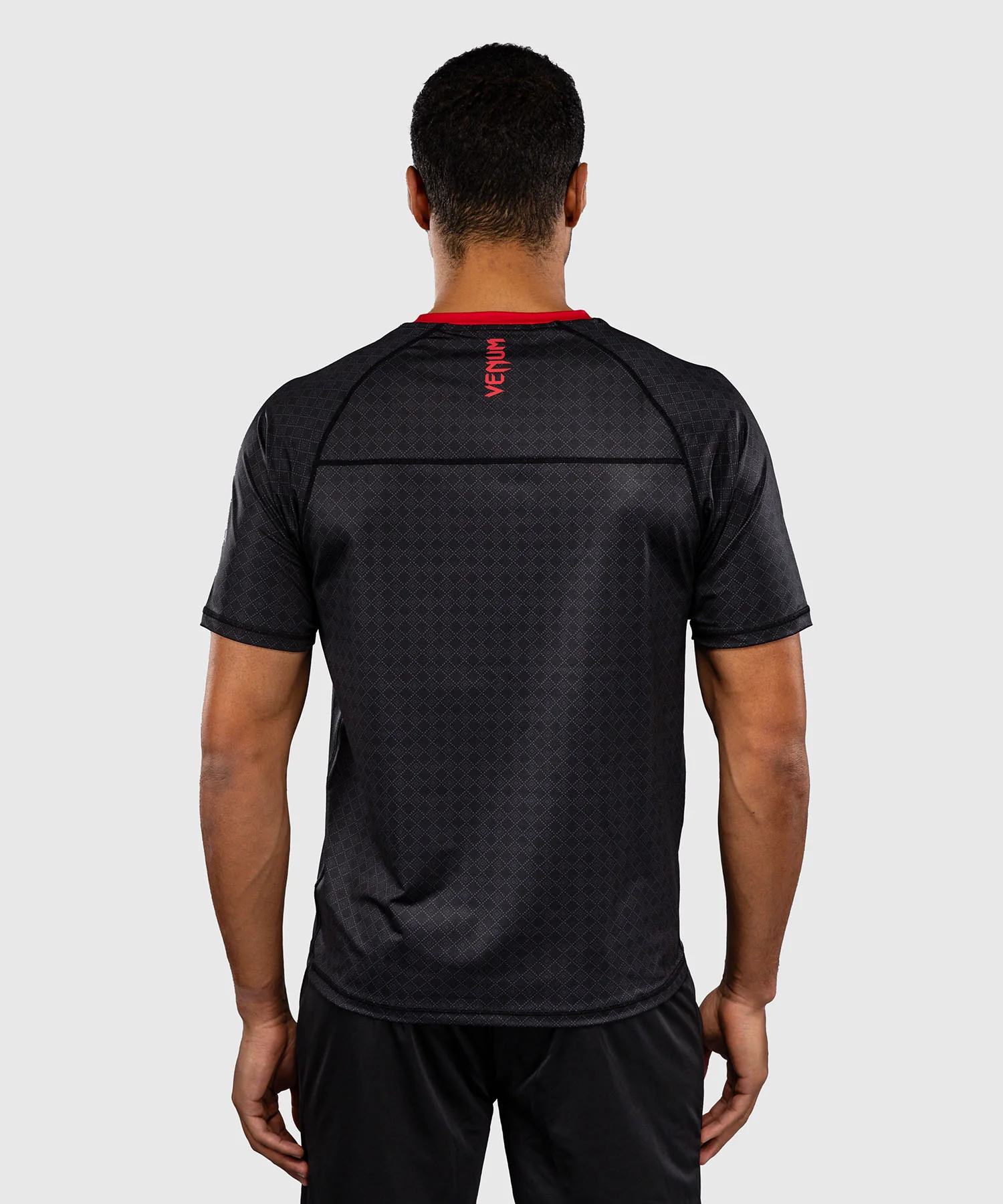 T-shirt Dry Tech Venum x Roger Gracie Signature - Noir/Rouge - Image 4