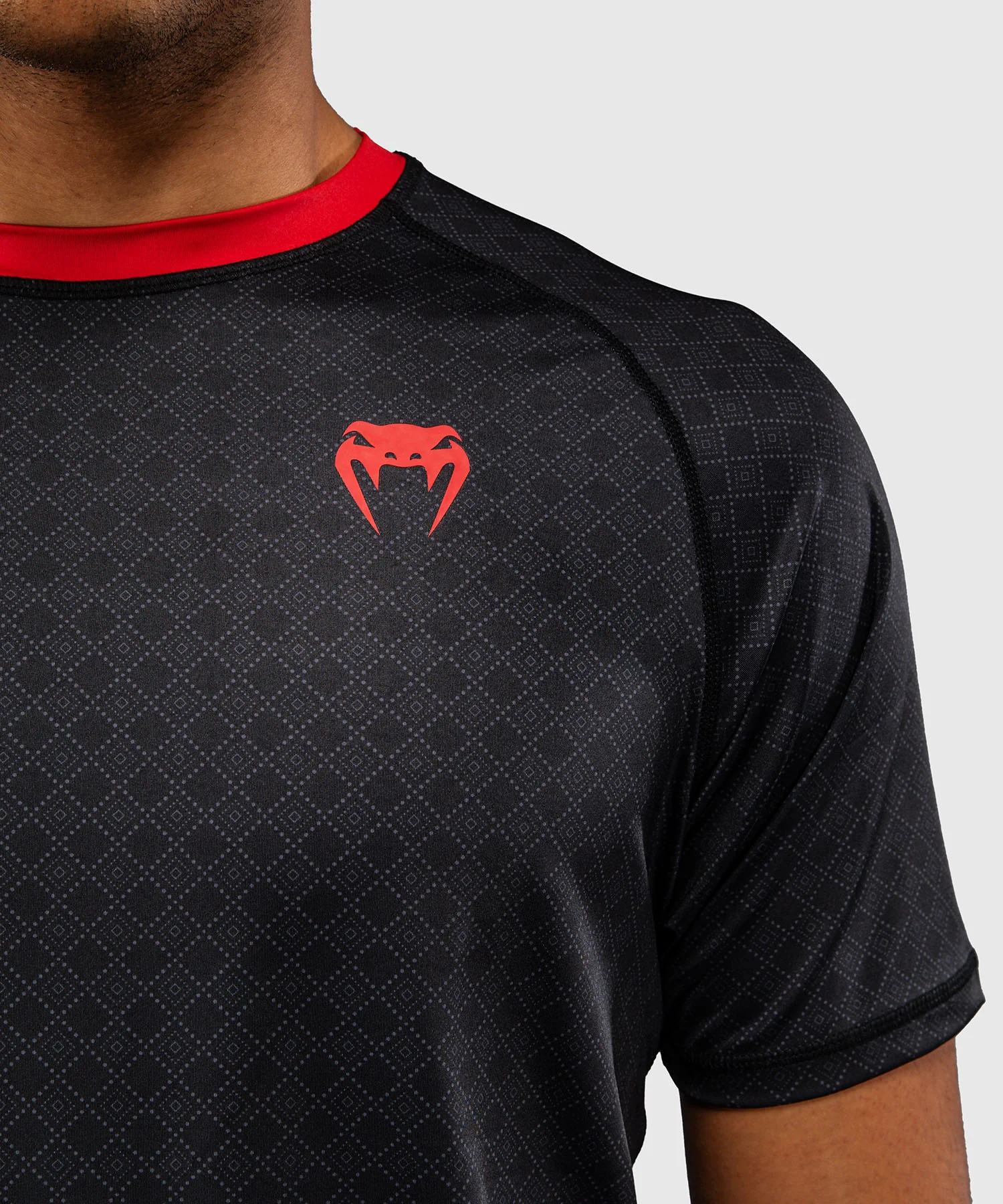T-shirt Dry Tech Venum x Roger Gracie Signature - Noir/Rouge - Image 6