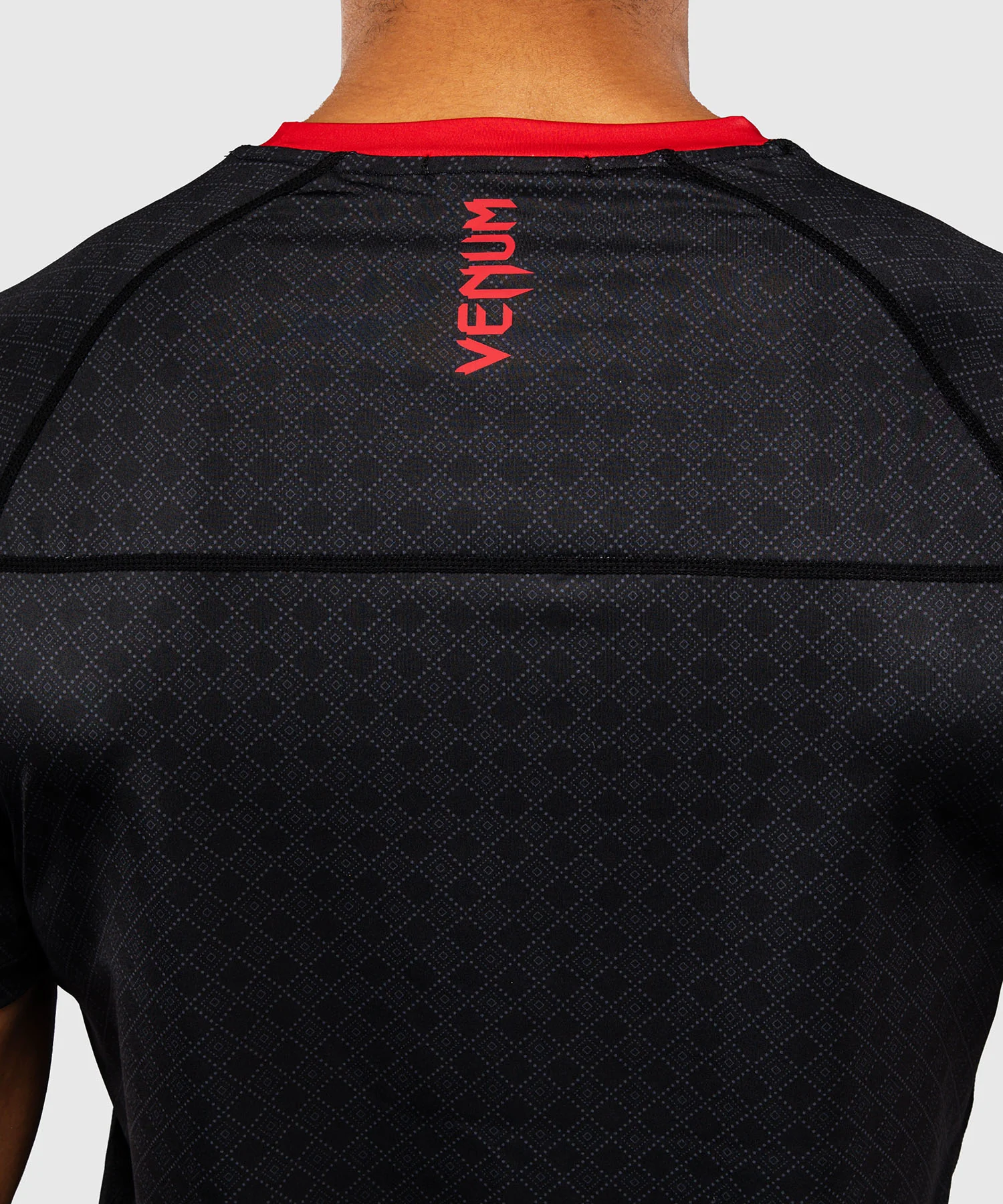 T-shirt Dry Tech Venum x Roger Gracie Signature - Noir/Rouge - Image 7