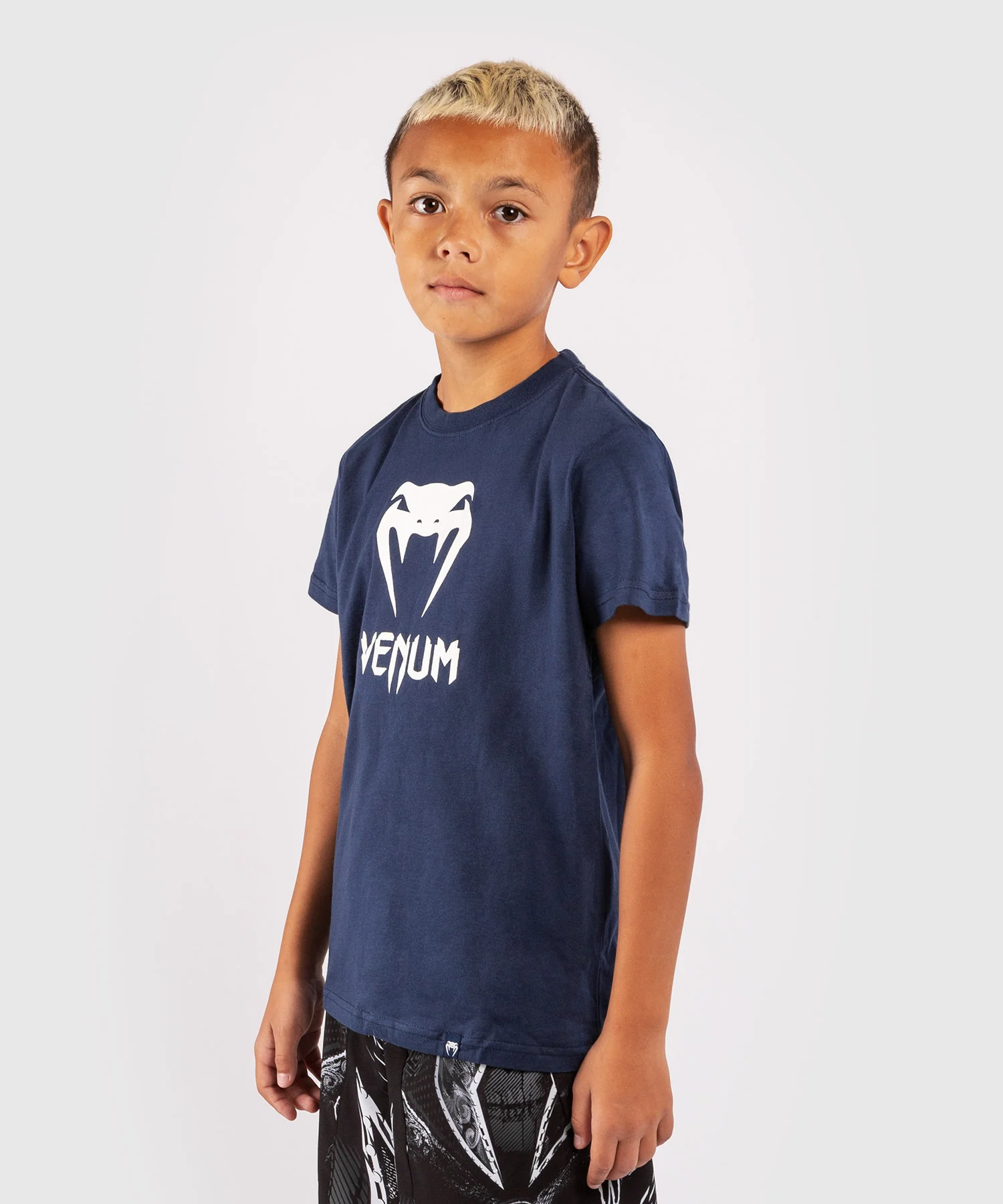 T-shirt Enfant Venum Classic - Bleu Marine - Image 3