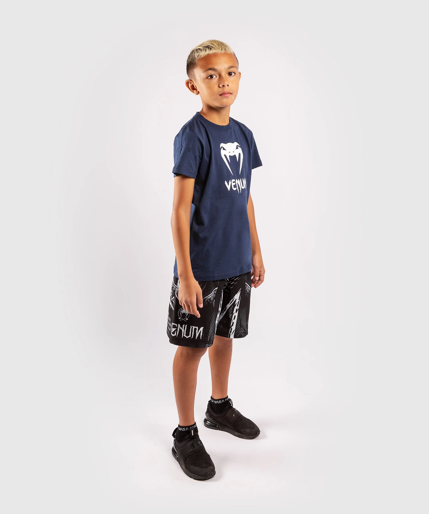 T-shirt Enfant Venum Classic - Bleu Marine - Image 5