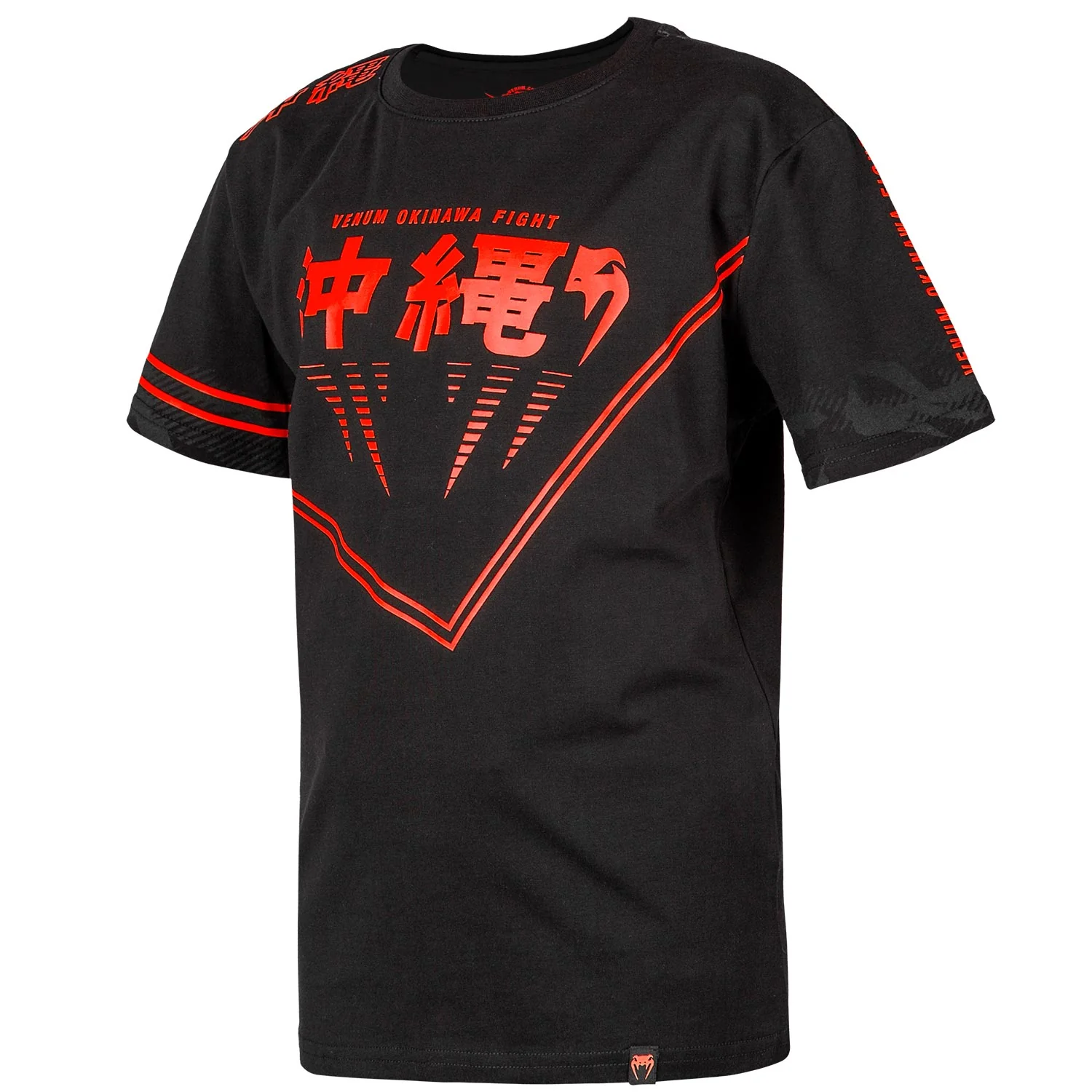 T-shirt Enfant Venum Okinawa 2.0 Kids - Noir/Rouge - Image 2