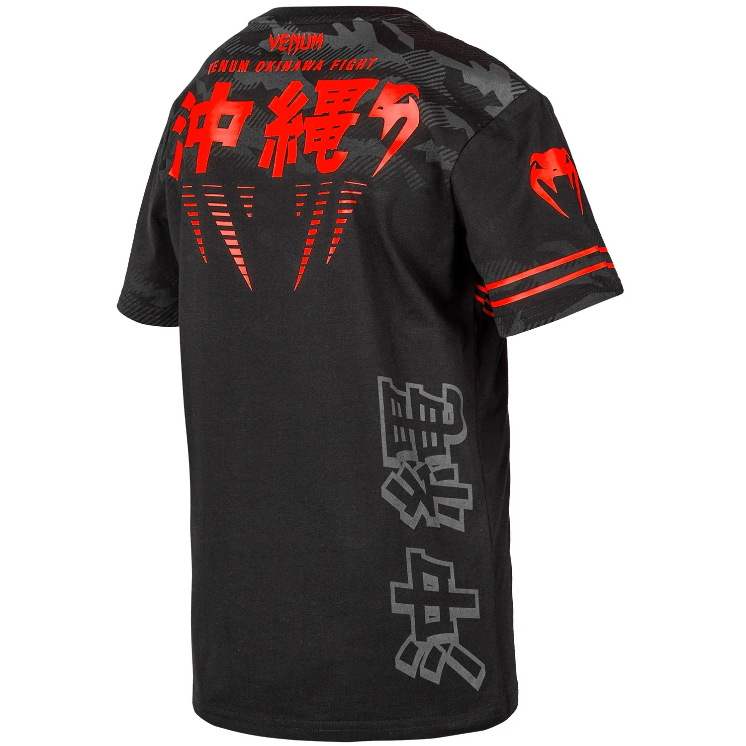 T-shirt Enfant Venum Okinawa 2.0 Kids - Noir/Rouge - Image 3