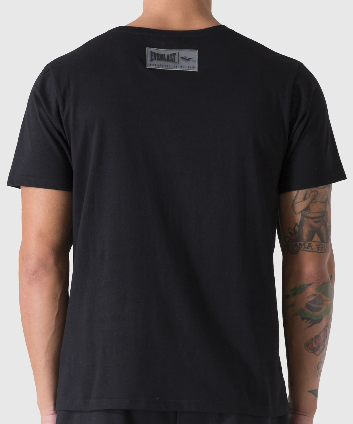 T-shirt Everlast Fitted Gold Print - Noir/Or - Image 2