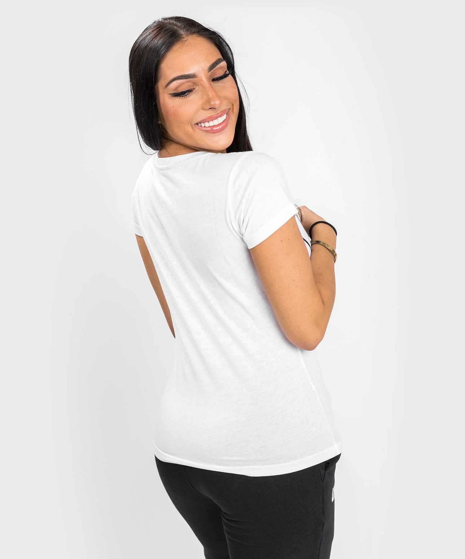 T-shirt Femme UFC Venum Fight Night 2.0 Replica - Blanc - Image 4