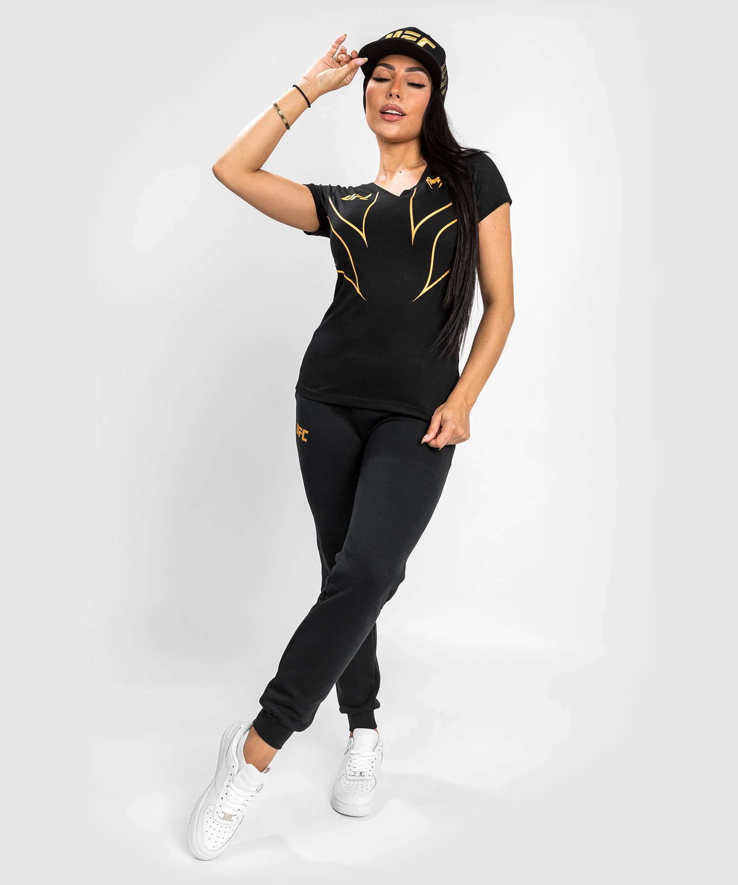 T-shirt Femme UFC Venum Fight Night 2.0 Replica - Champion - Image 2