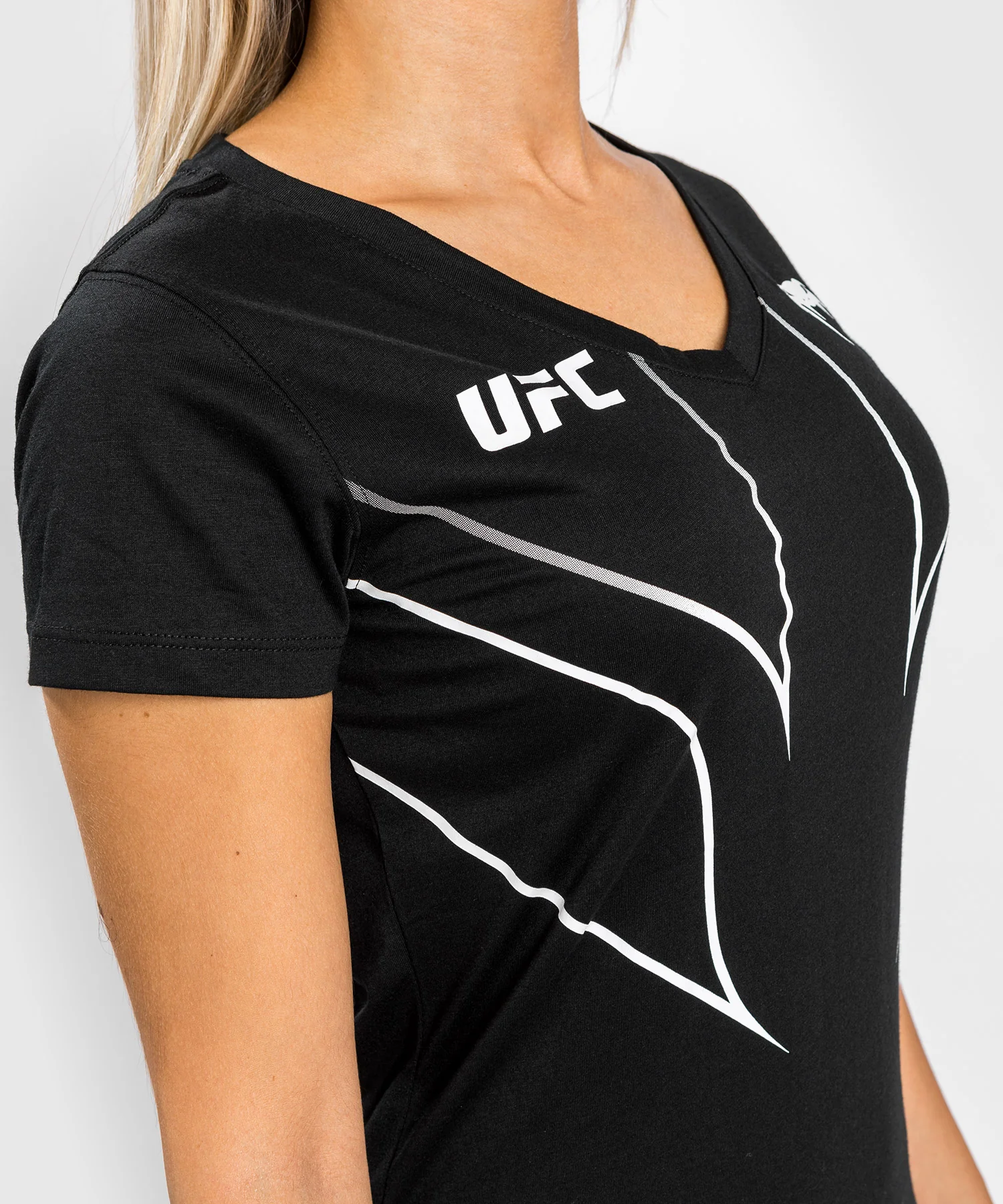 T-shirt Femme UFC Venum Fight Night 2.0 Replica - Noir - Image 6