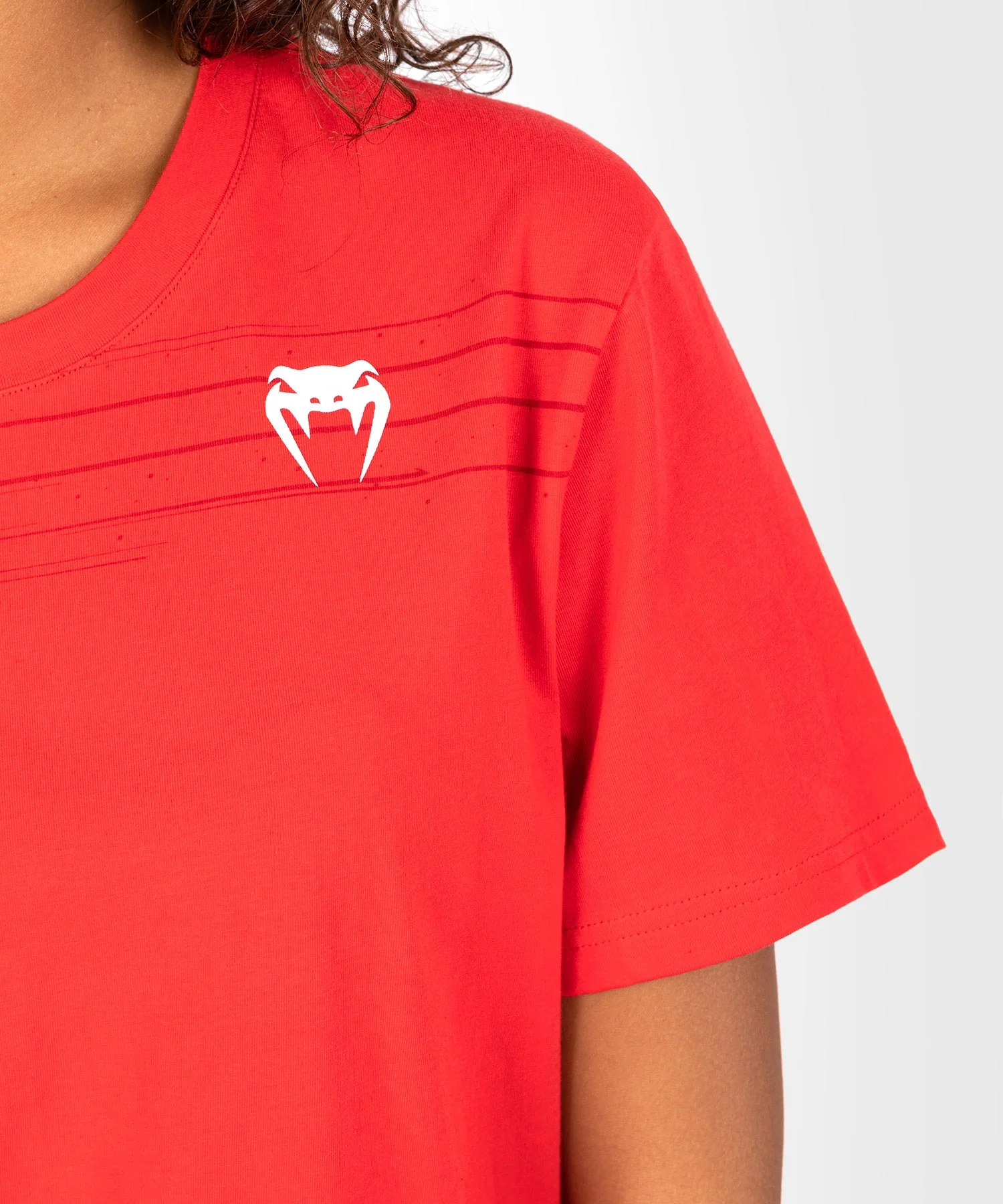 T-Shirt Femme UFC Venum Performance Institute 2.0 - Rouge - Image 6