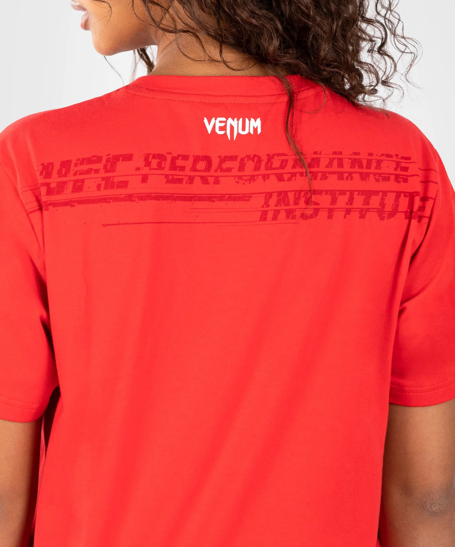 T-Shirt Femme UFC Venum Performance Institute 2.0 - Rouge - Image 7