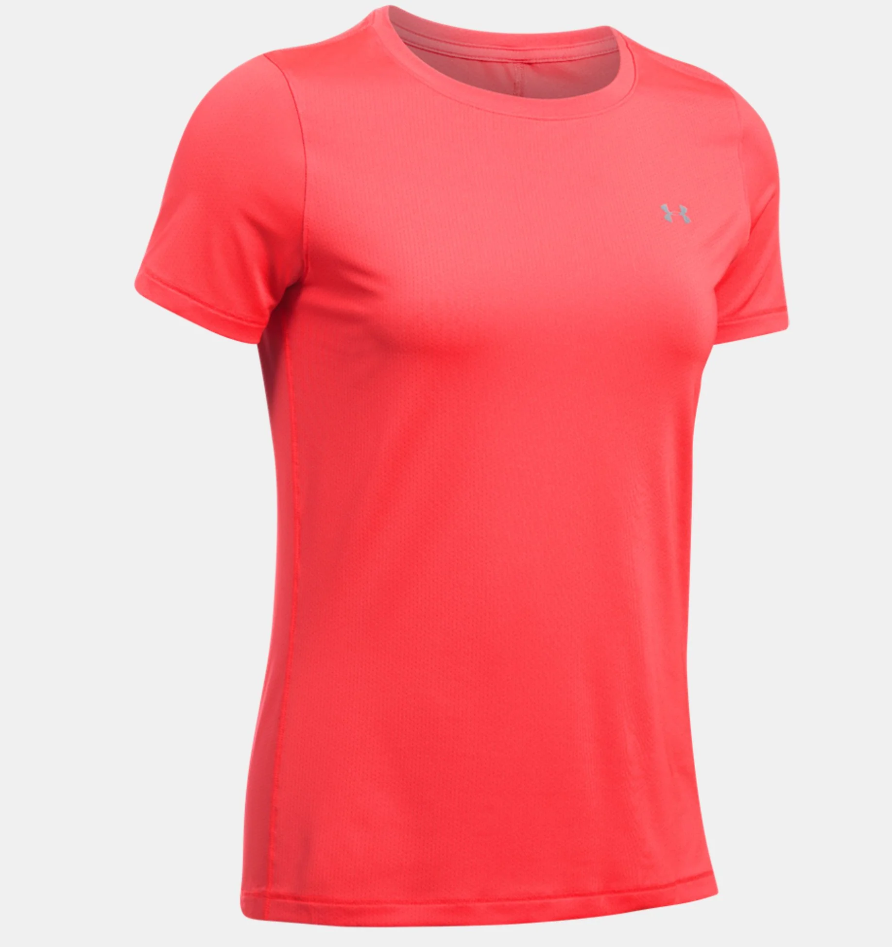 T-shirt Femme Under Armour Heatgear® Armour - Rouge - Image 4