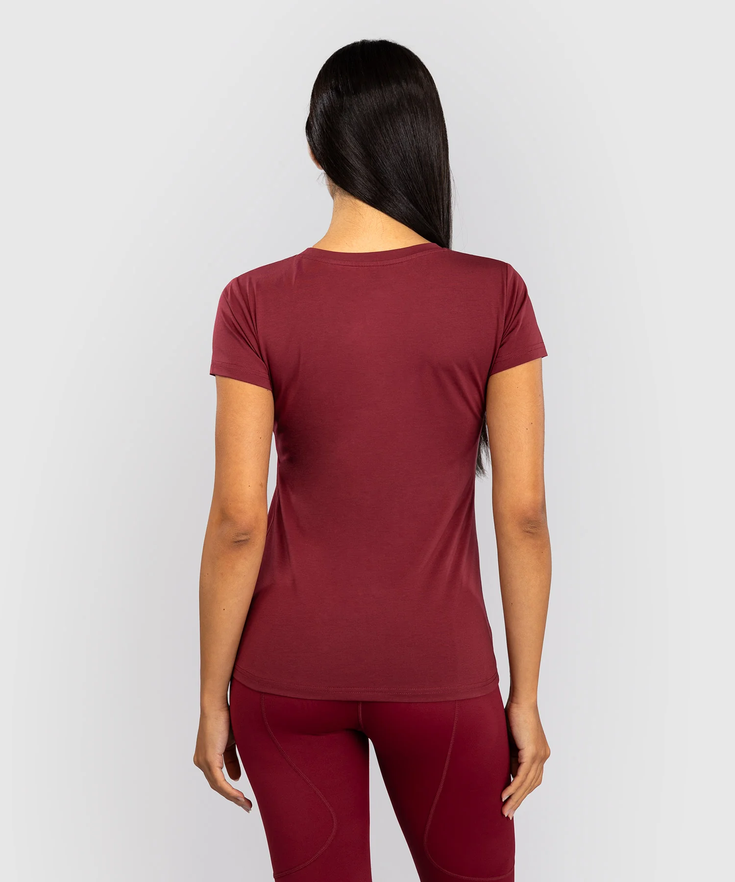 T-shirt Femme Venum Adrenaline – Bordeaux/Rose - Image 4